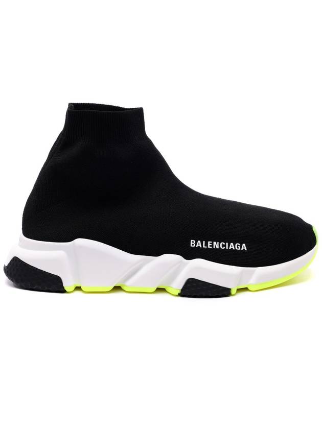 Luxury Balenciaga Trending 2025 Speed Runner High Top Sneakers Black Yellow