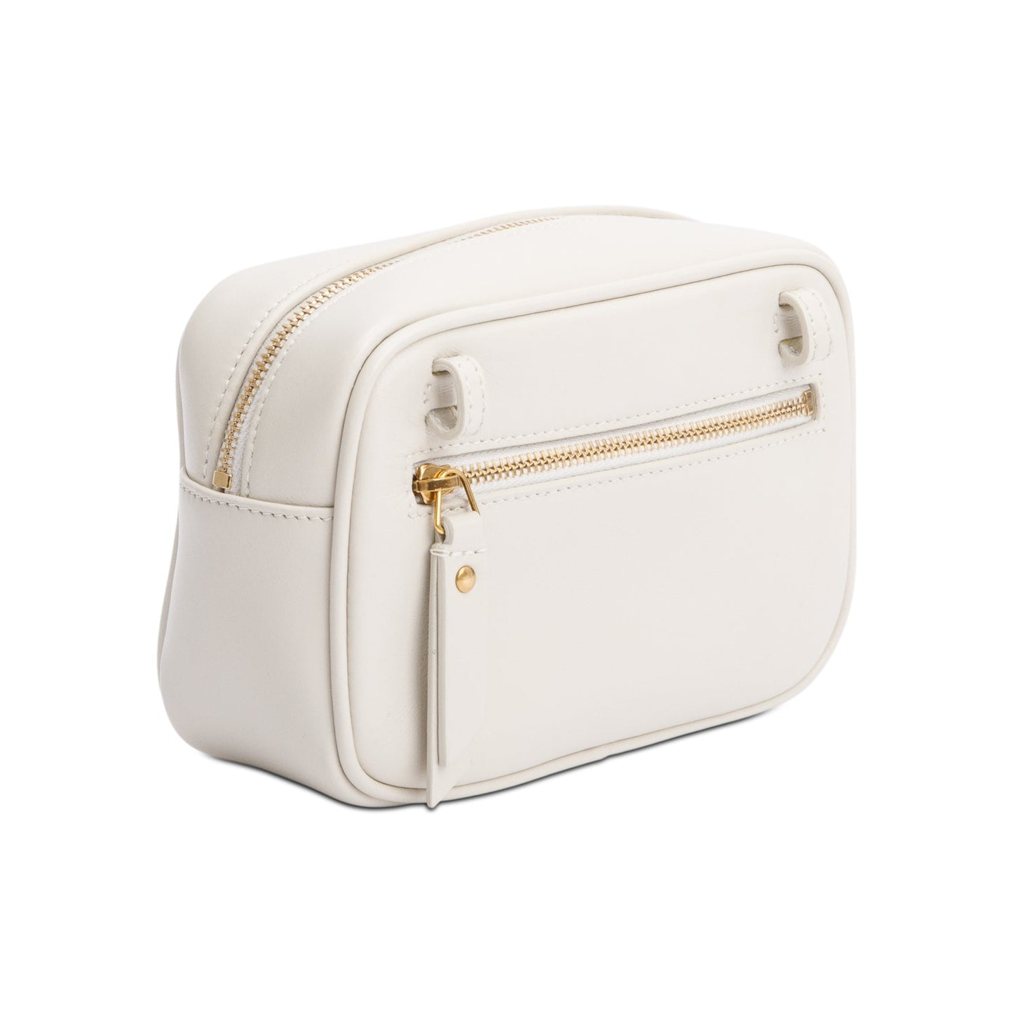 Saint Laurent 2020 White Quilted Calfskin Leather Lou Belt Bag