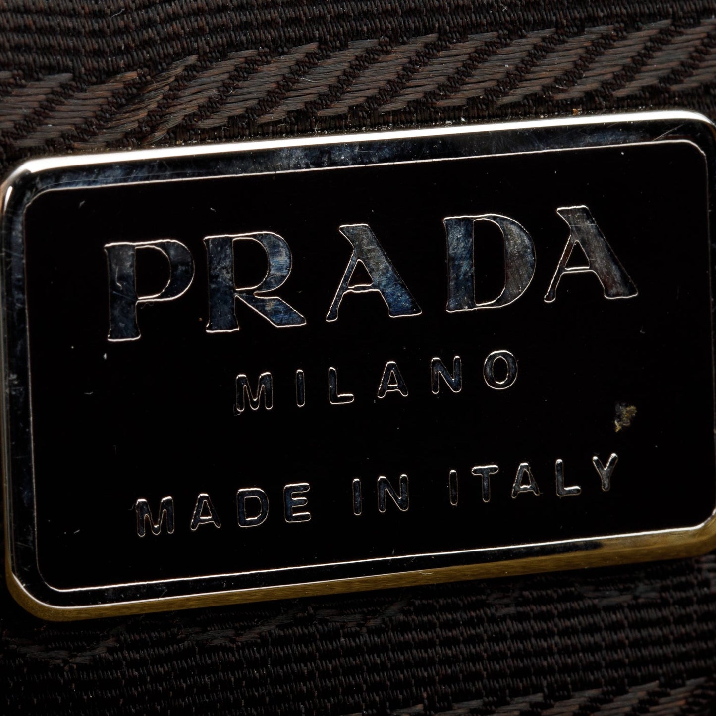 Prada Brown Brown Patent Leather Green Python and Suede Trimmed Mini Shoulder Bag