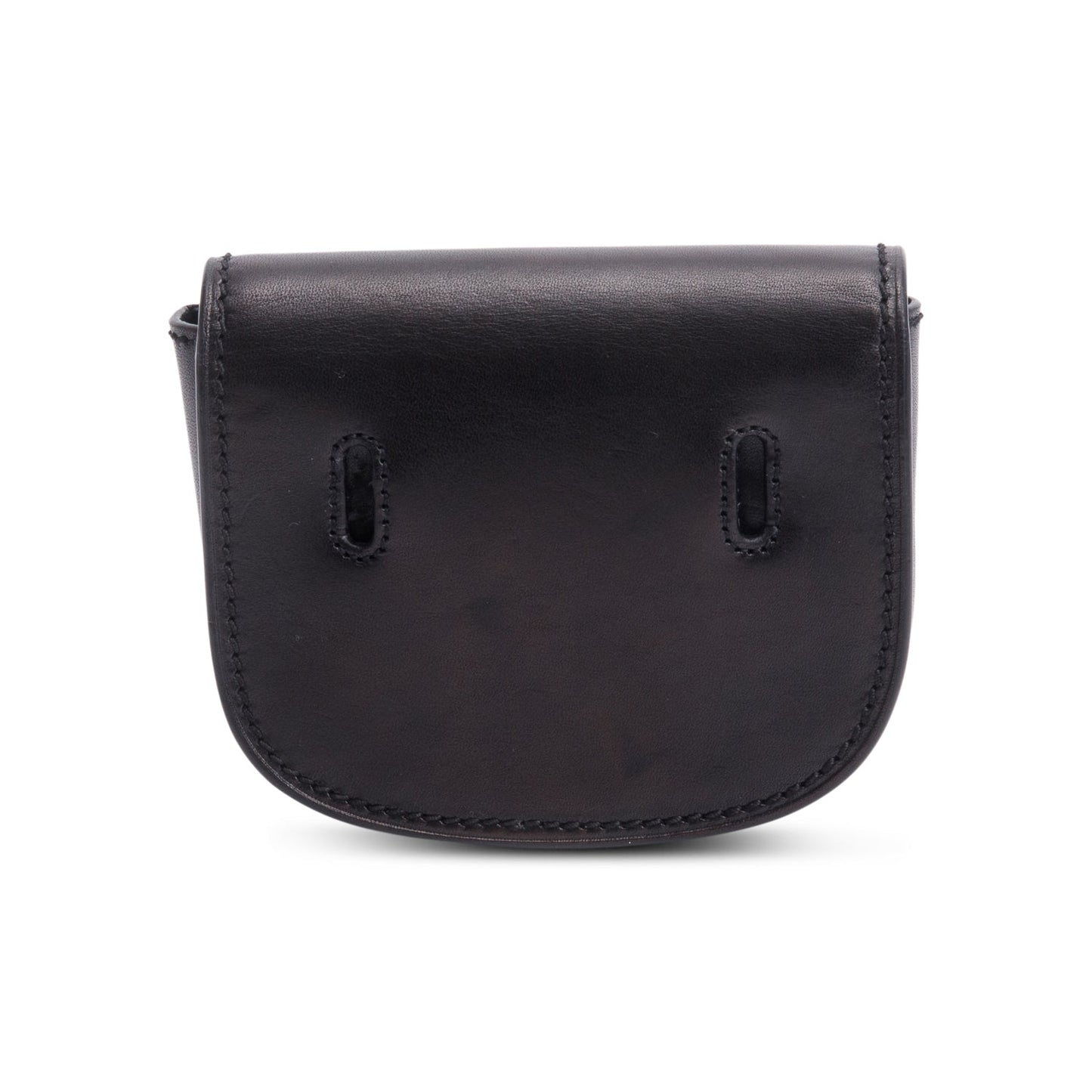 Saint Laurent 2020 Black Calfskin Leather Kaia Belt Bag