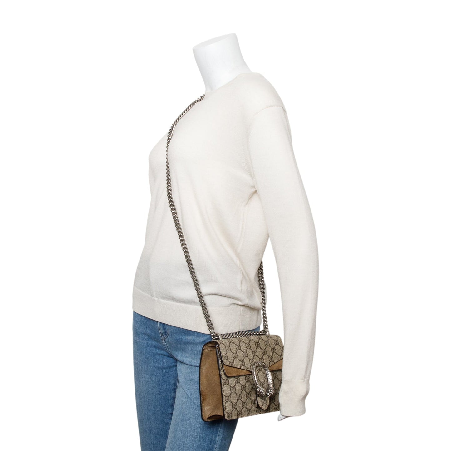 Gucci GG Supreme Dionysus Mini Shoulder Bag