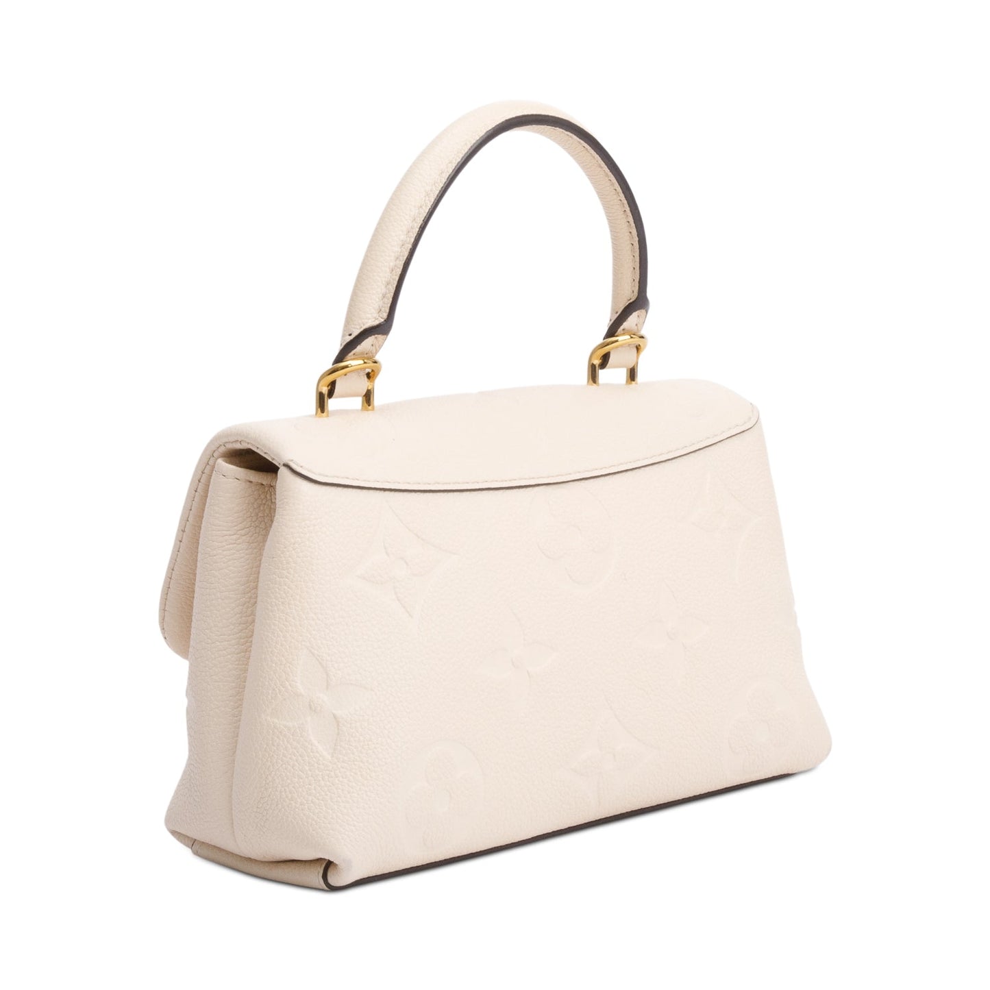 Louis Vuitton Creme Monogram Empreinte Leather Madeleine BB