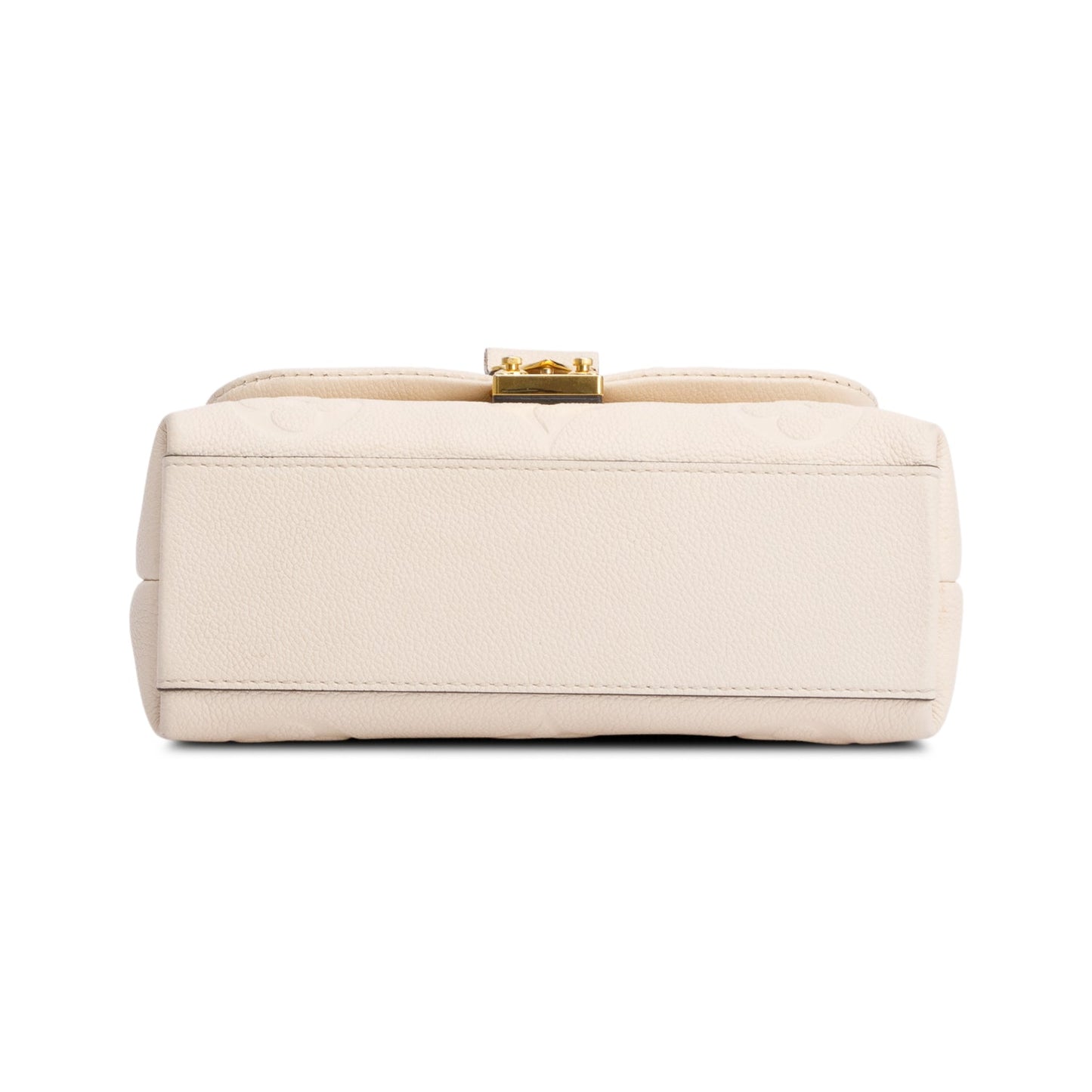 Louis Vuitton Creme Monogram Empreinte Leather Madeleine BB
