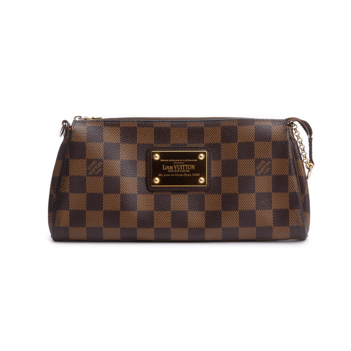 Louis Vuitton Damier Ebene Eva Clutch