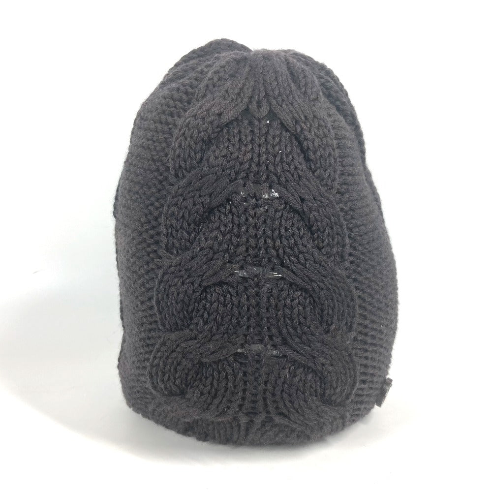 GUCCI Knit hat 300052 wool Brown GG Women(Unisex) M