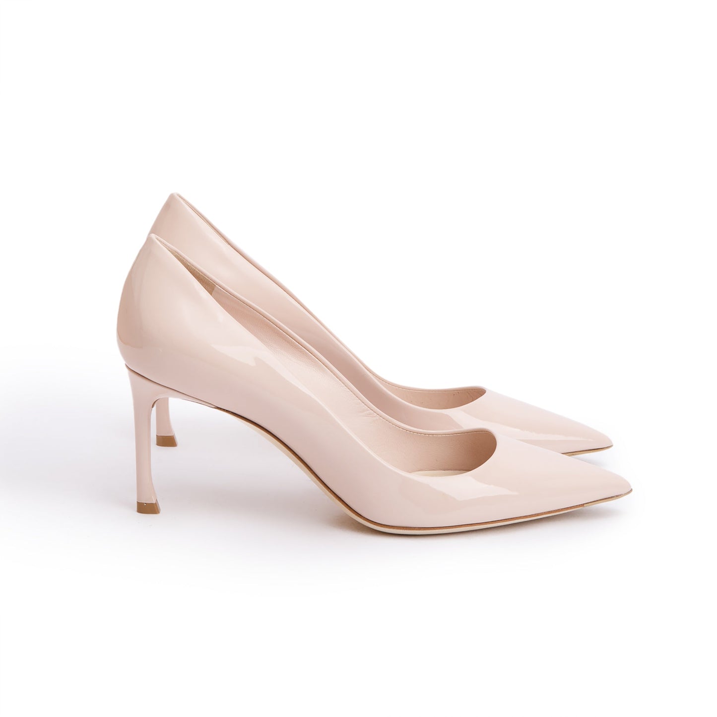 Christian Dior Pink Patent Leather Essence Pumps, Size 8