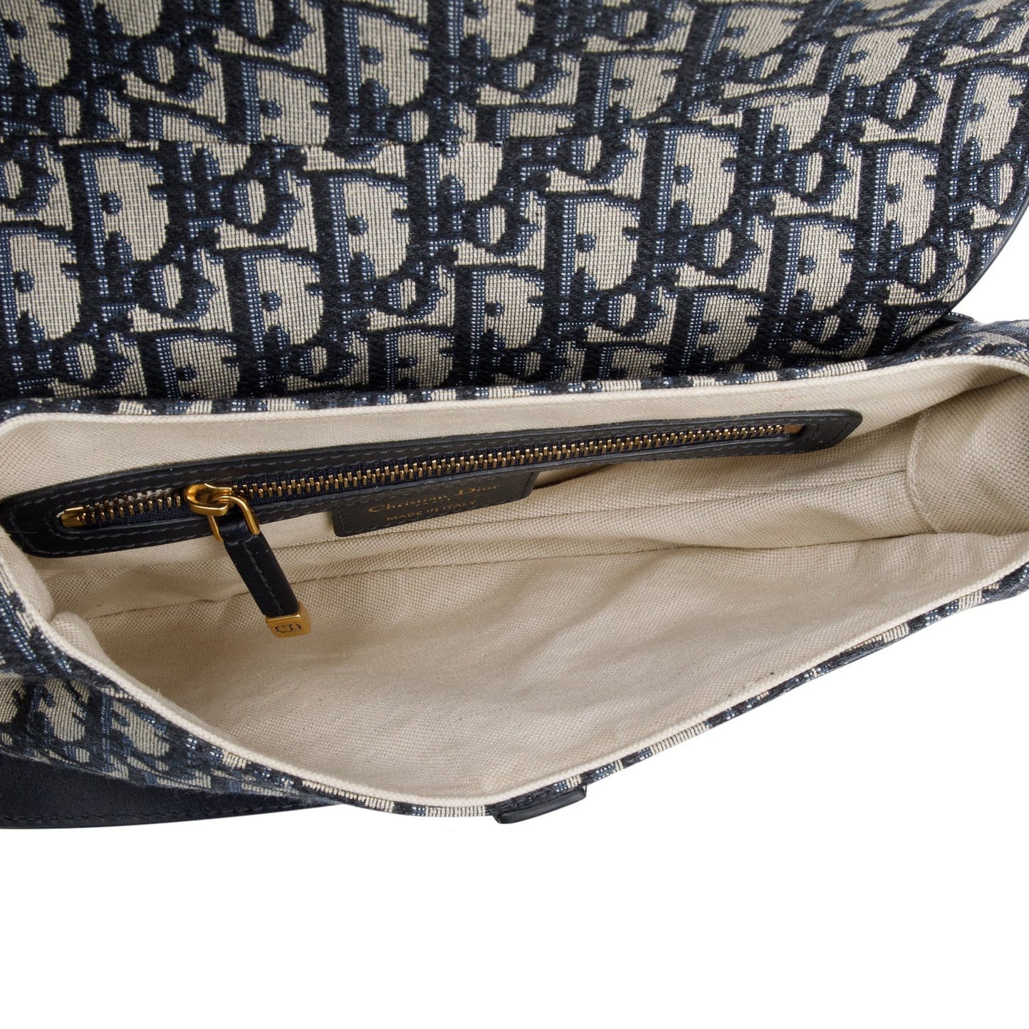 Christian Dior Oblique Medium Saddle Bag