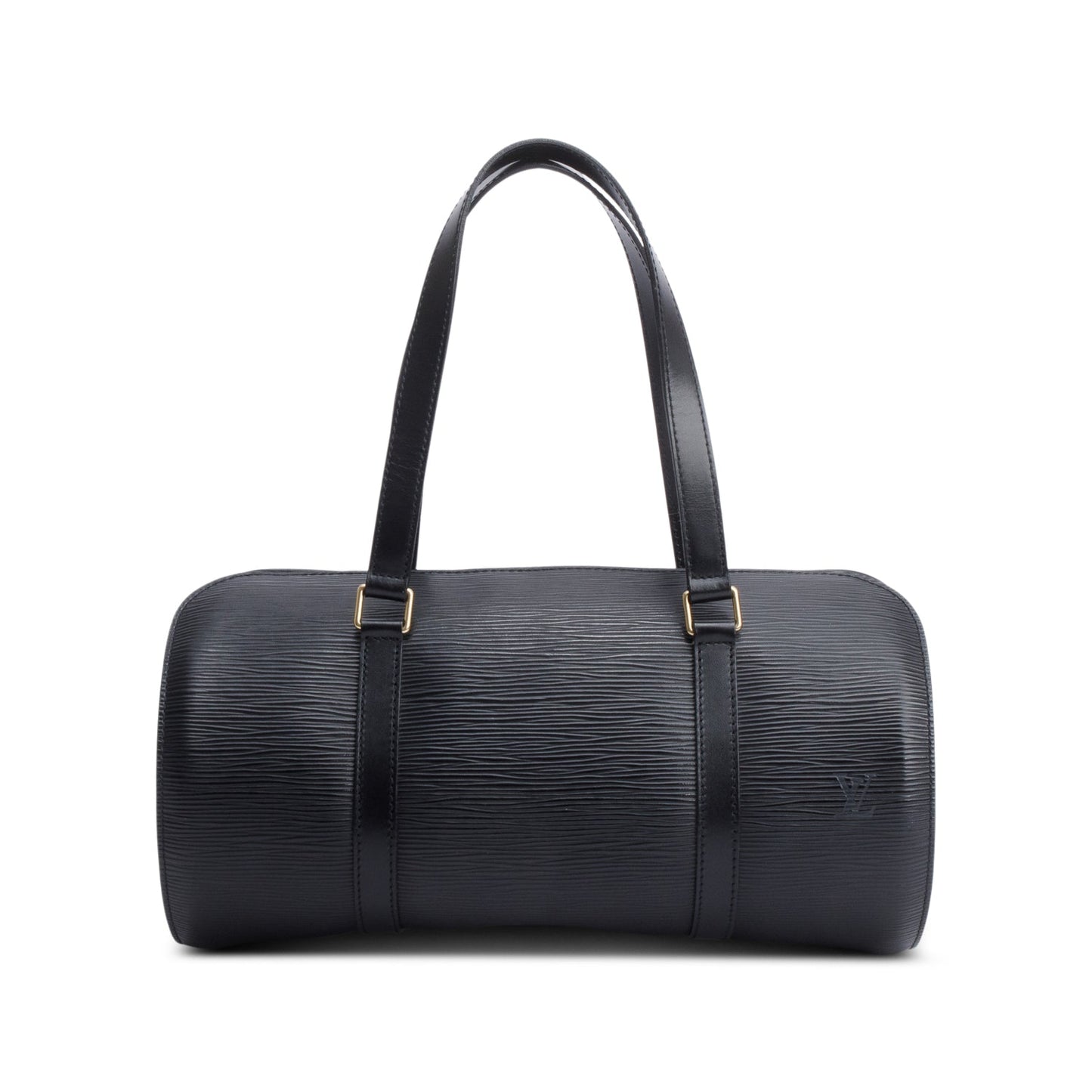 Louis Vuitton Black Epi Leather Soufflot Bag