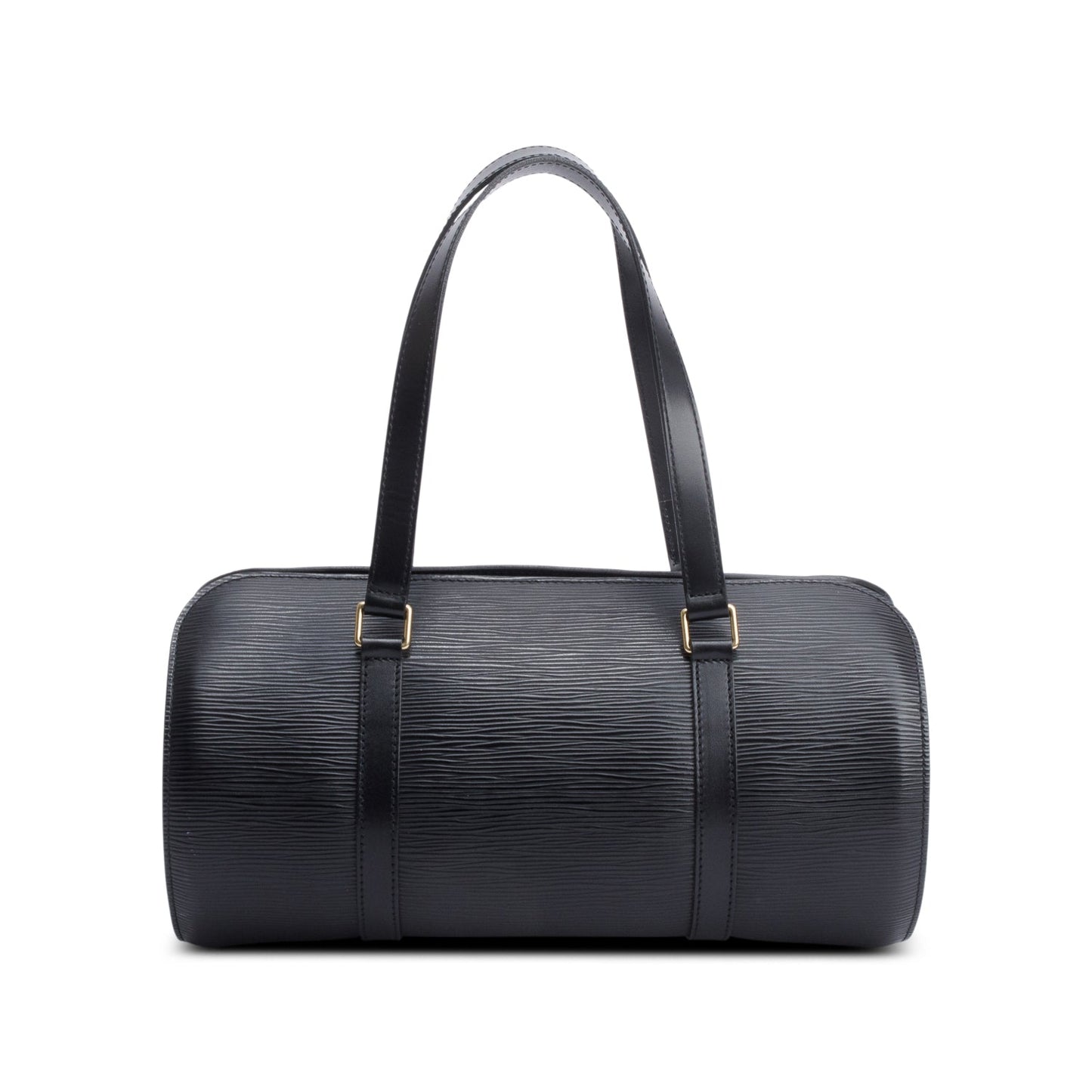 Louis Vuitton Black Epi Leather Soufflot Bag