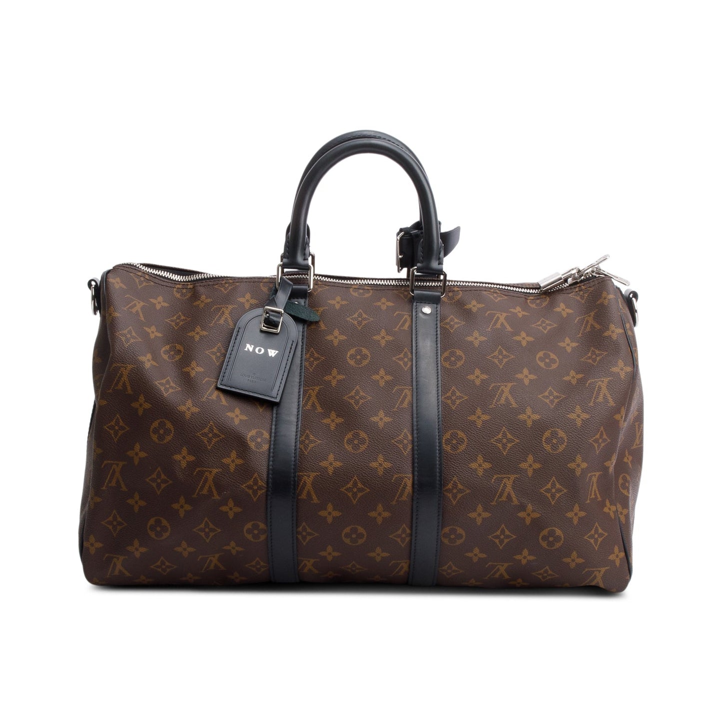 Louis Vuitton Monogram Macassar Keepall Bandouliere 45