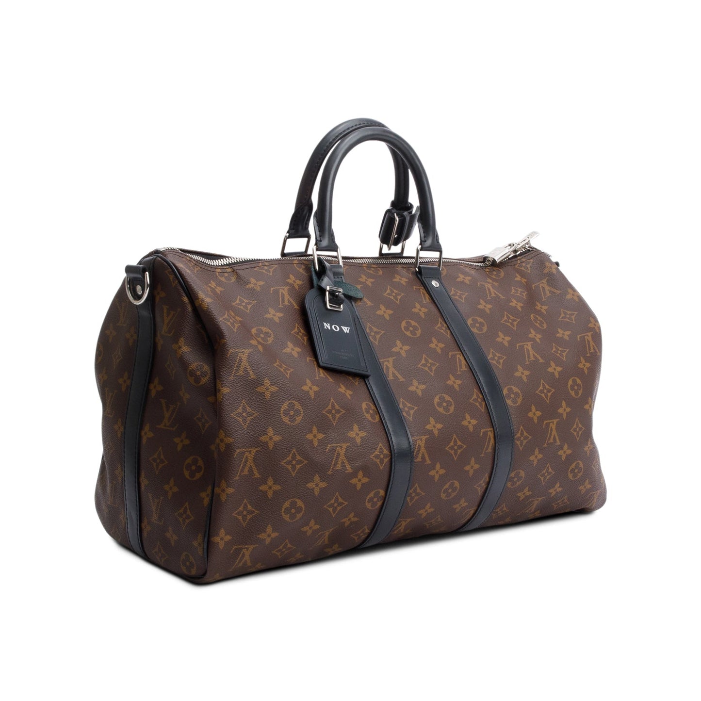 Louis Vuitton Monogram Macassar Keepall Bandouliere 45