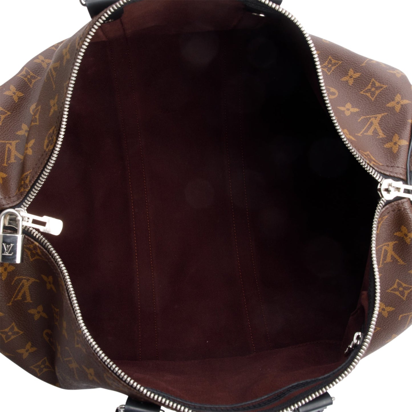 Louis Vuitton Monogram Macassar Keepall Bandouliere 45