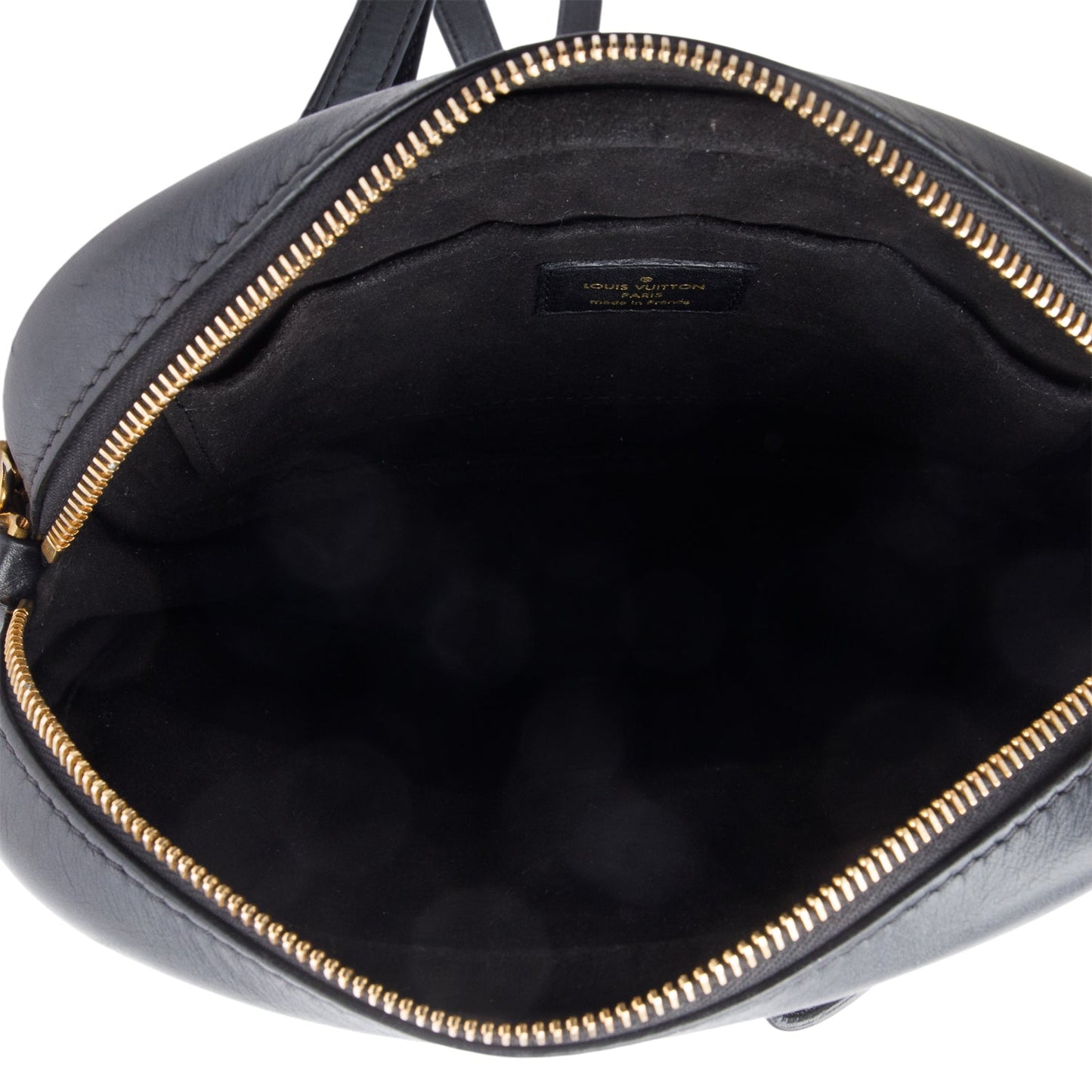 Louis Vuitton Black Calfskin Leather New Wave Camera Bag