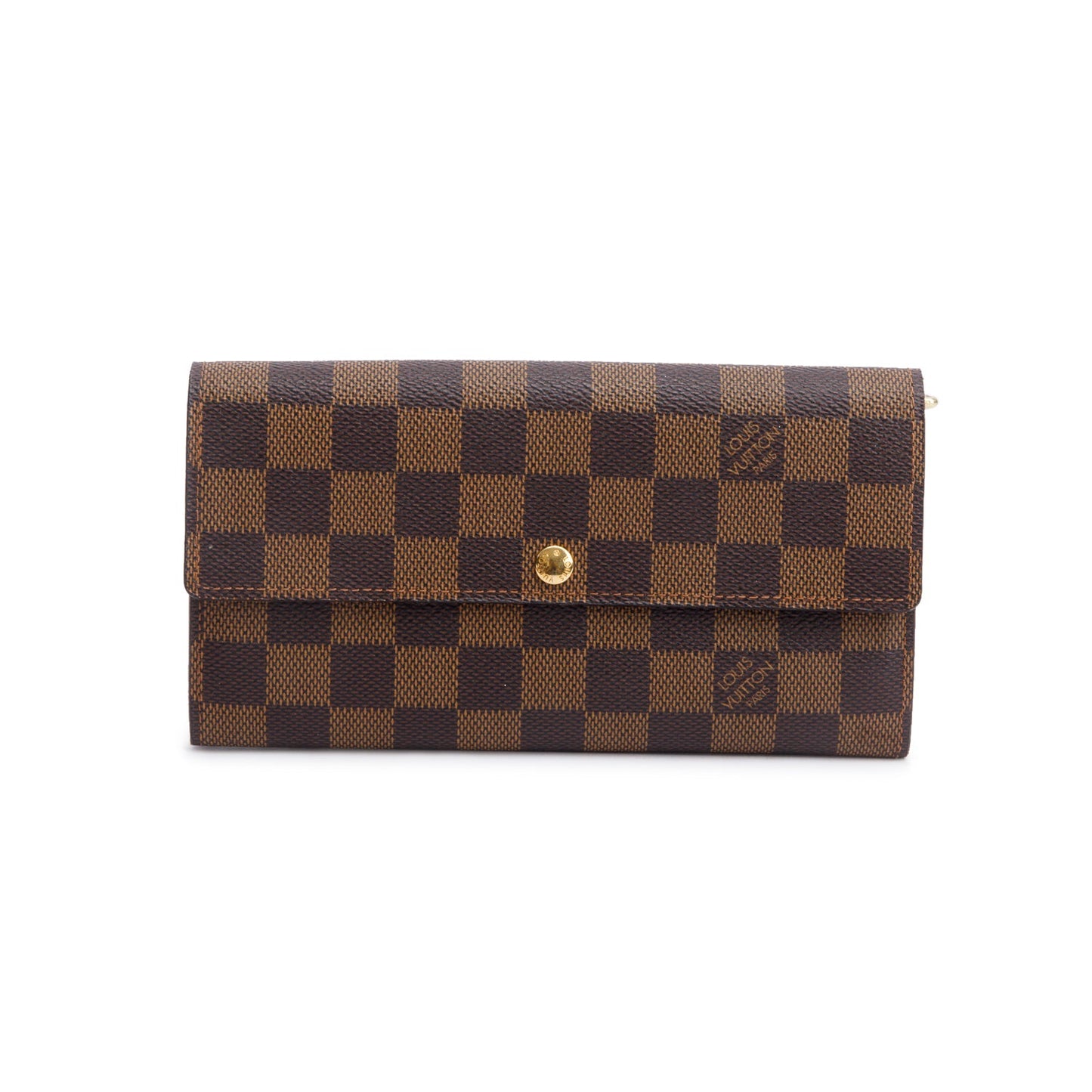 Louis Vuitton Damier Ebene Sarah Wallet