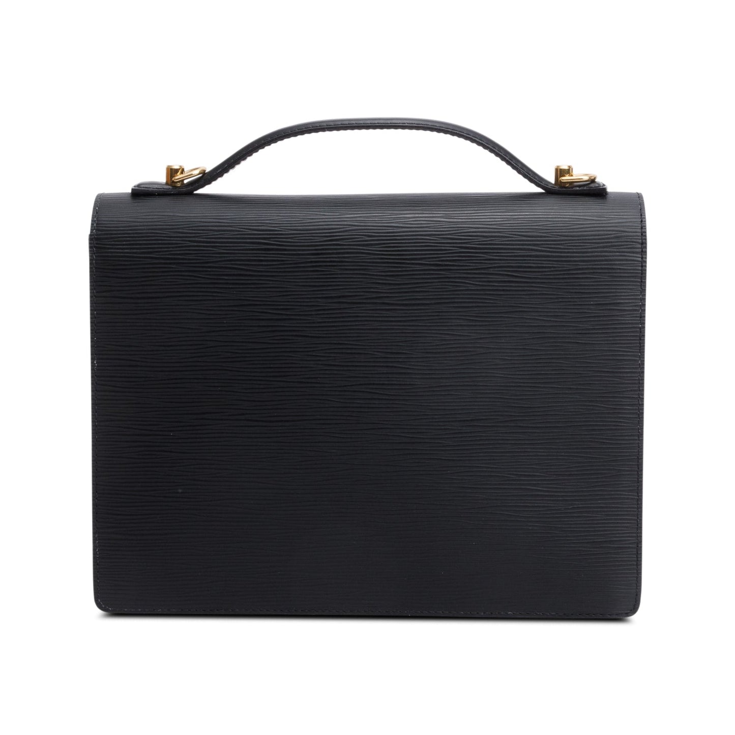 Louis Vuitton Black Epi Leather Monceau 28