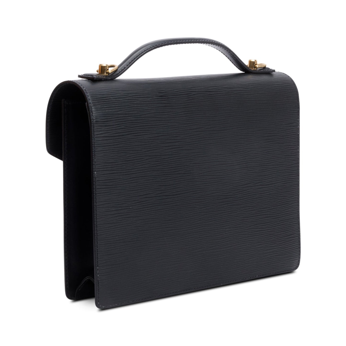 Louis Vuitton Black Epi Leather Monceau 28