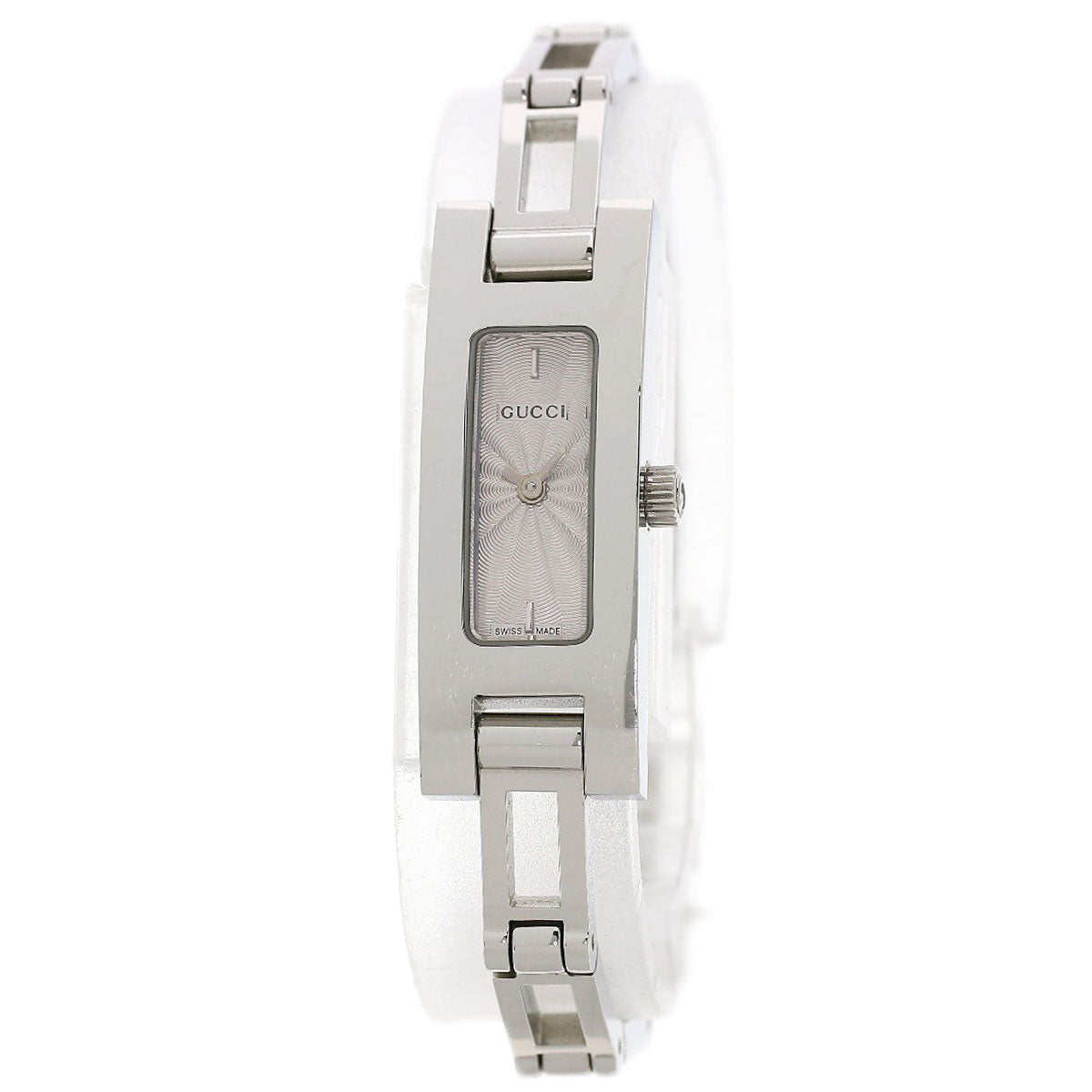 GUCCI Watches Quartz Stainless Steel , Stainless Steel Silver 3900L Silver dial Women