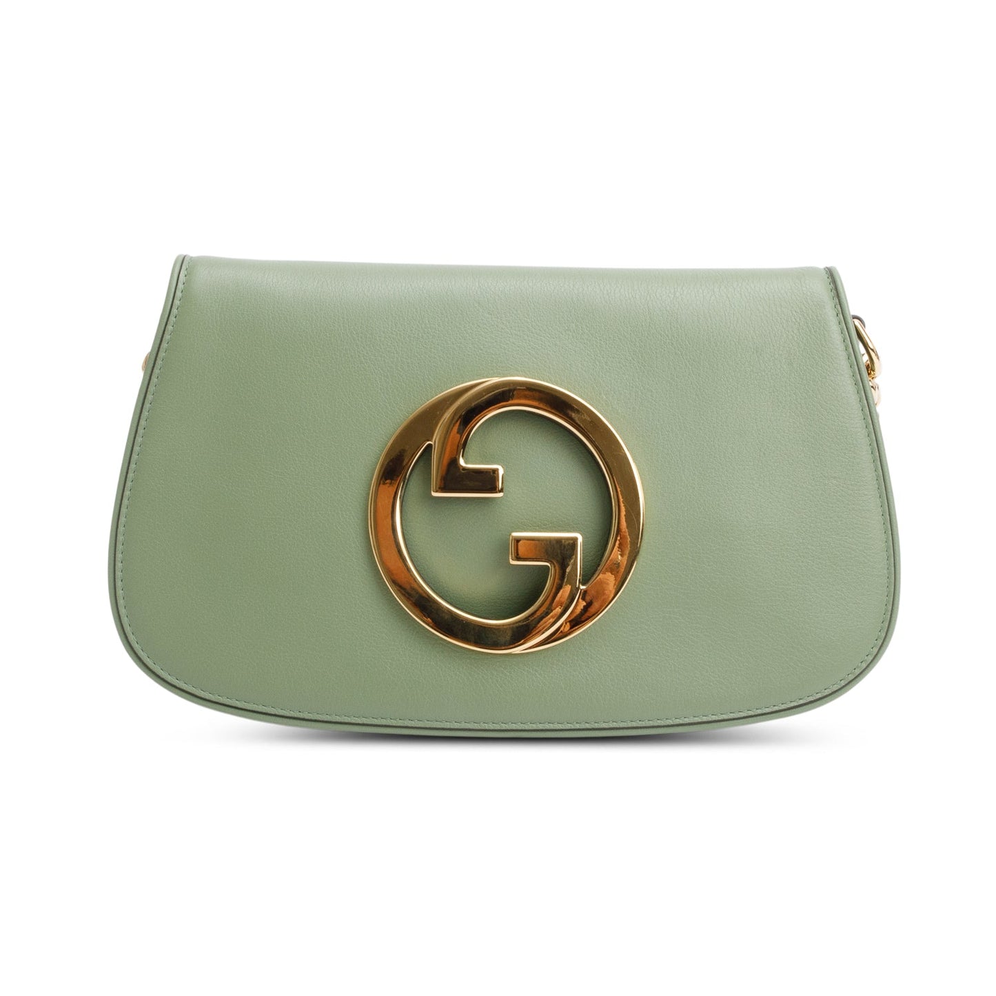 Gucci Green Calfskin Leather Blondie Shoulder Bag