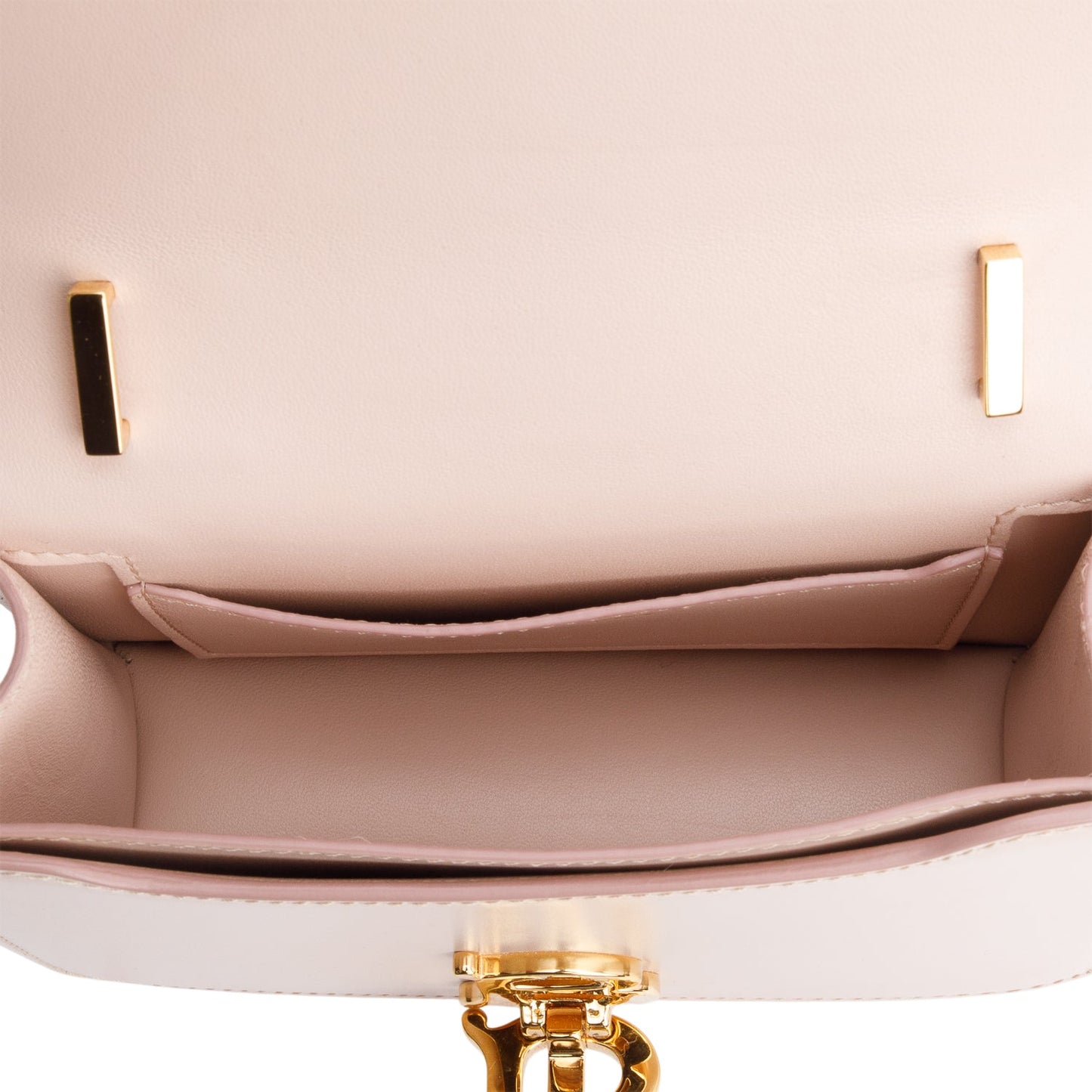 Burberry 2022 Pink Smooth Calfskin Leather Small  TB Crossbody Bag