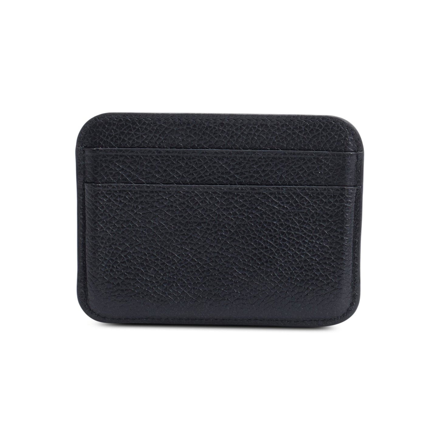 Balenciaga Black Calfskin Leather Cash Card Holder