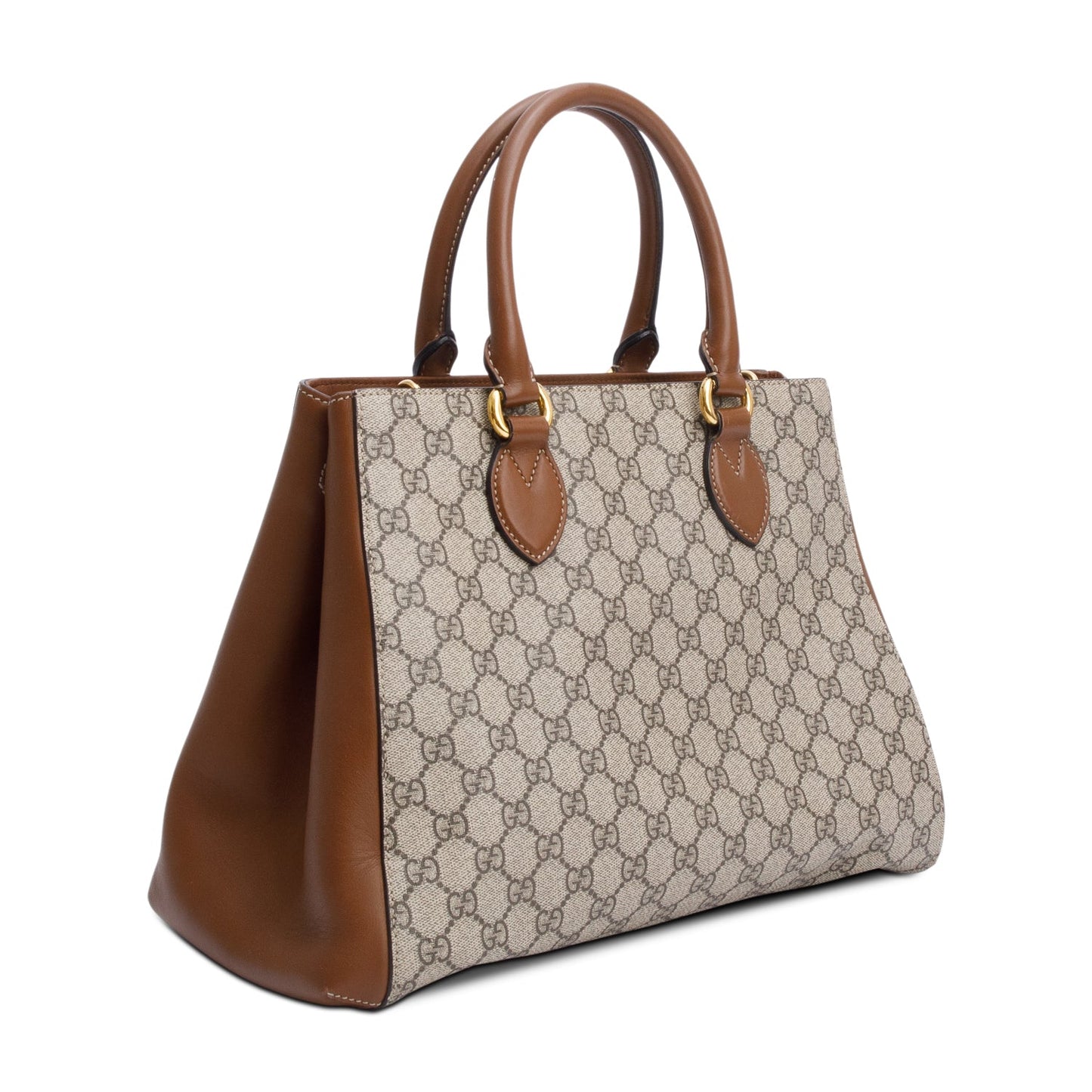 Gucci Soft GG Supreme Embroidered Blind For Love Medium Tote