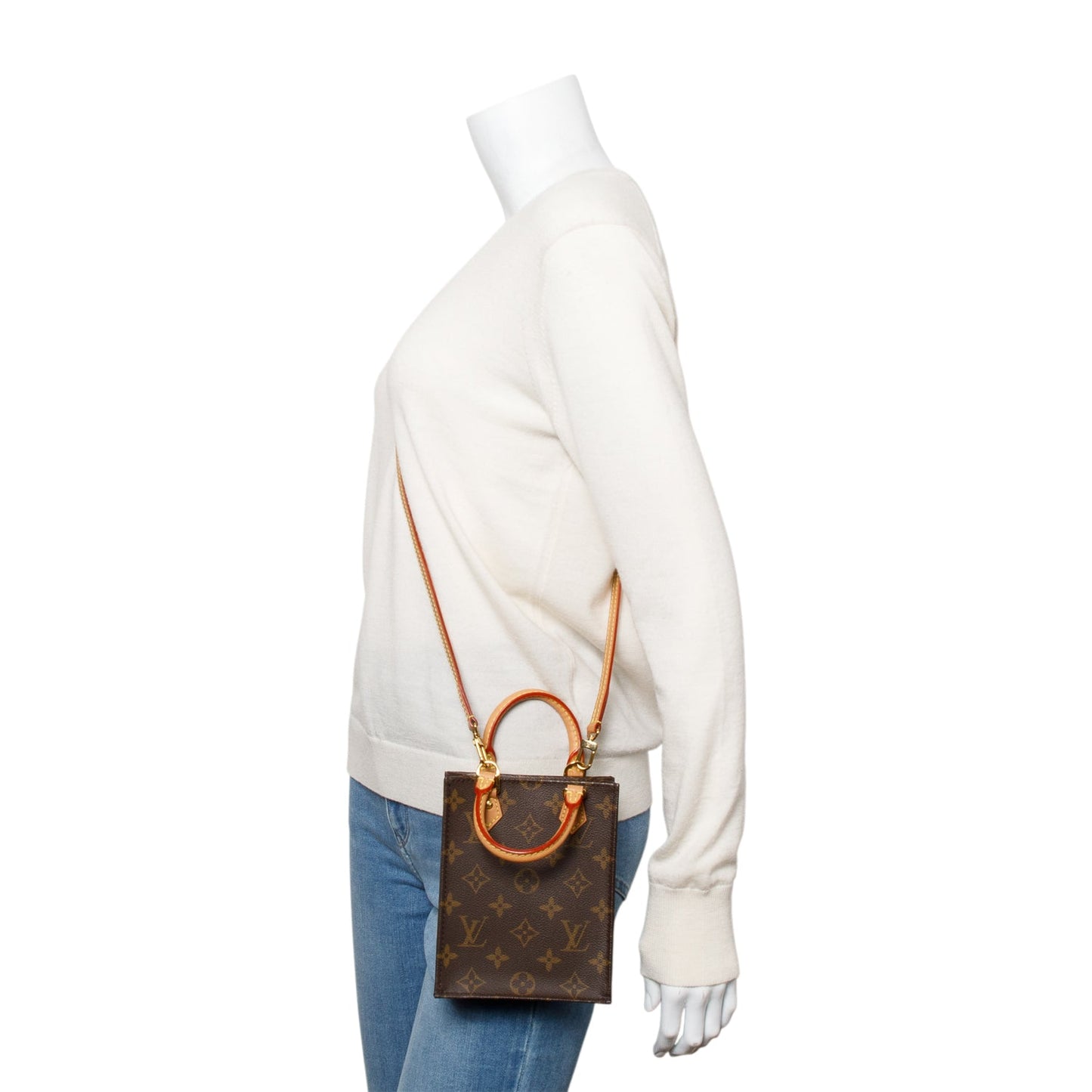 Louis Vuitton Monogram Petit Sac Plat