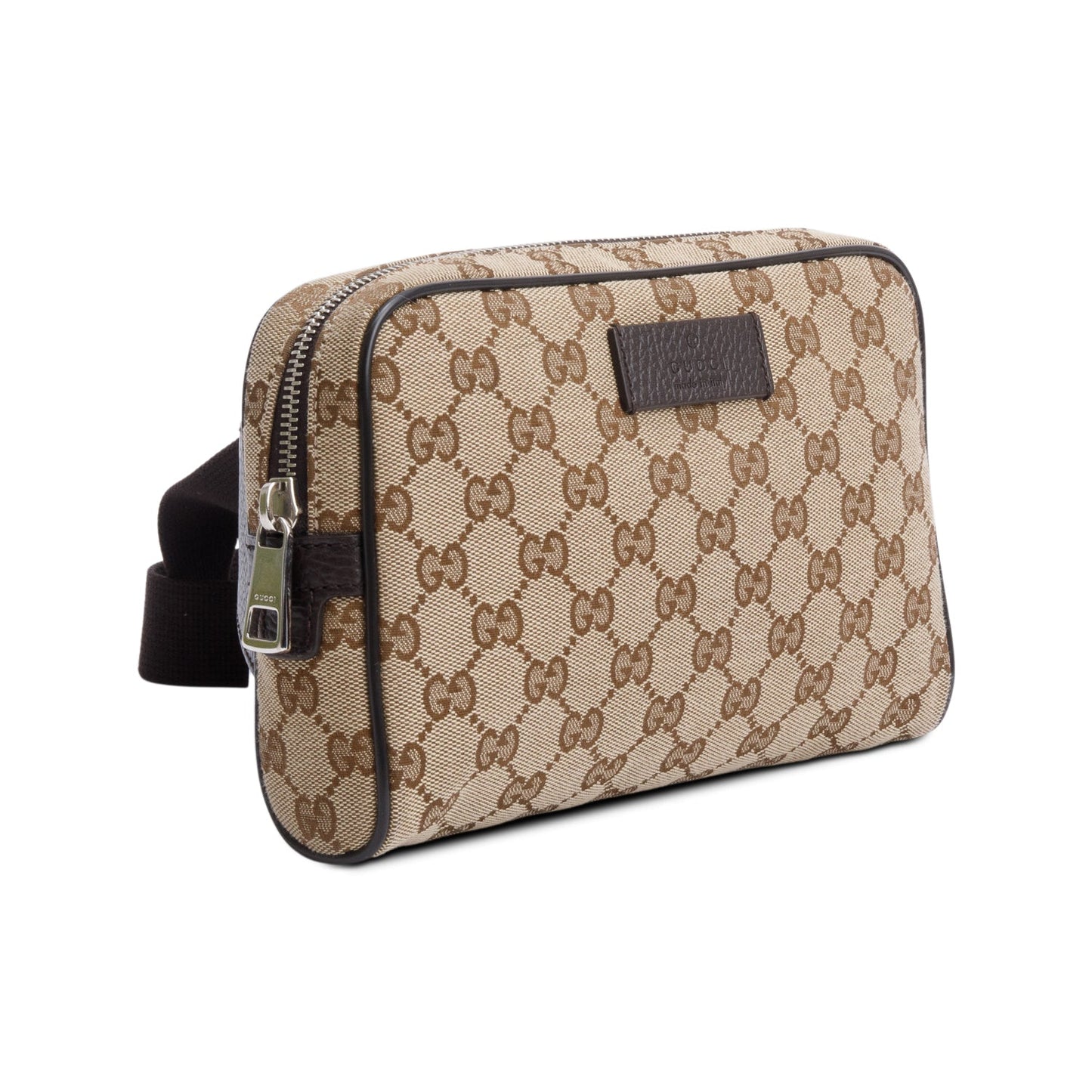 Gucci Beige GG Canvas Belt Bag