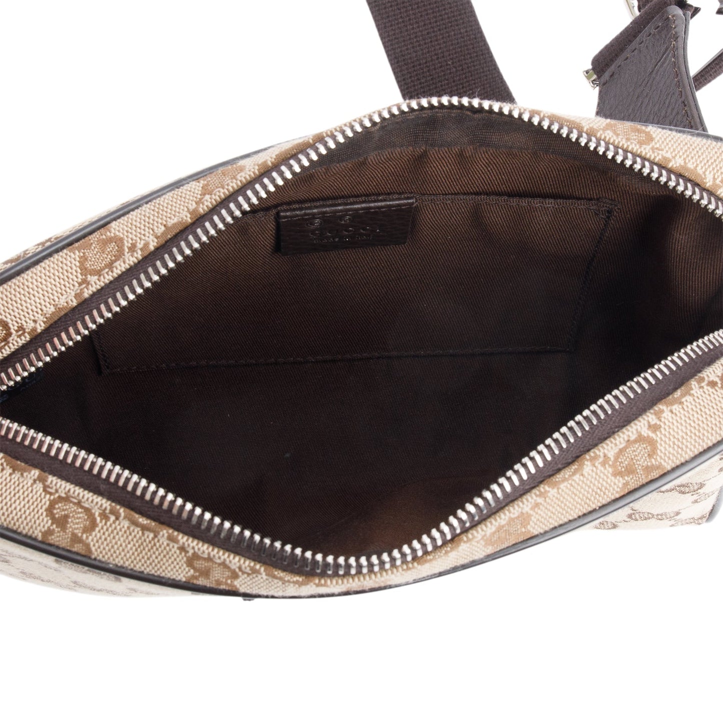 Gucci Beige GG Canvas Belt Bag