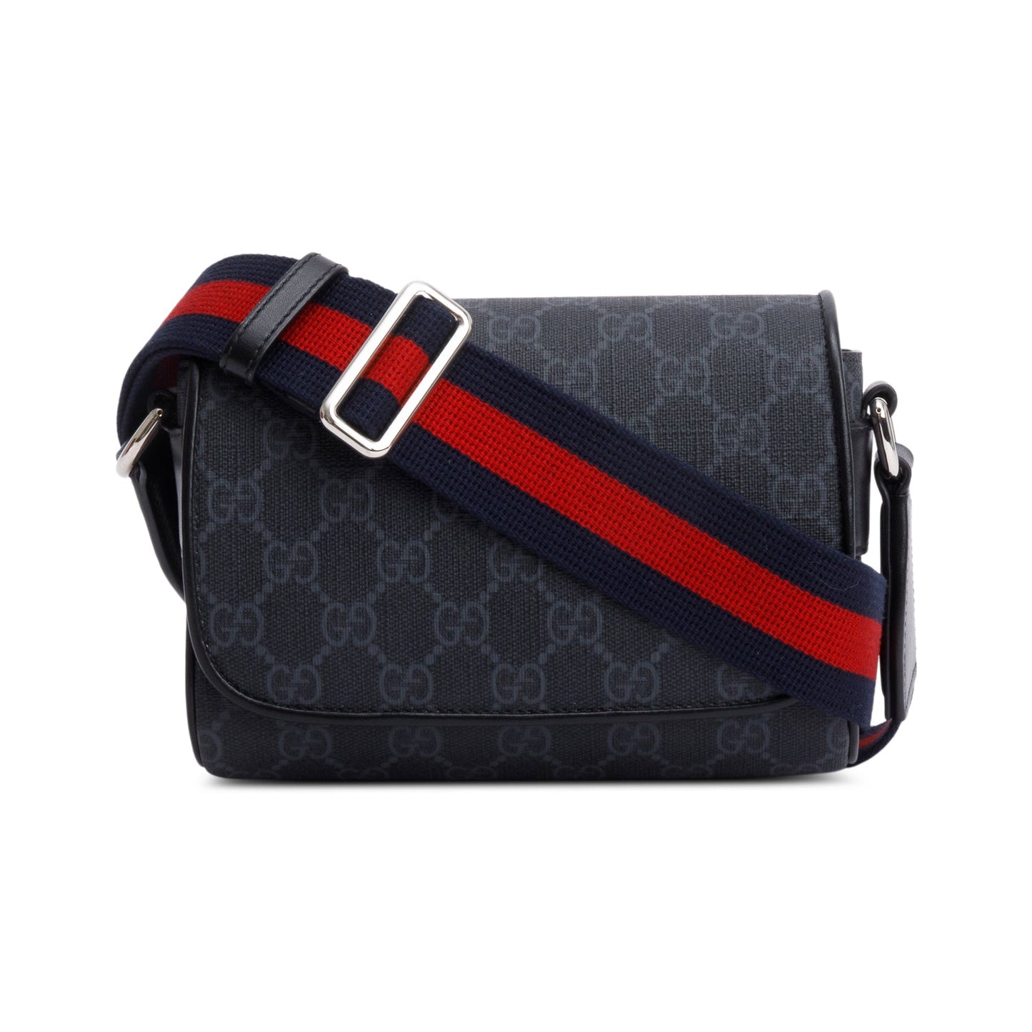 Gucci 2024 Black GG Supreme Super Mini Bag