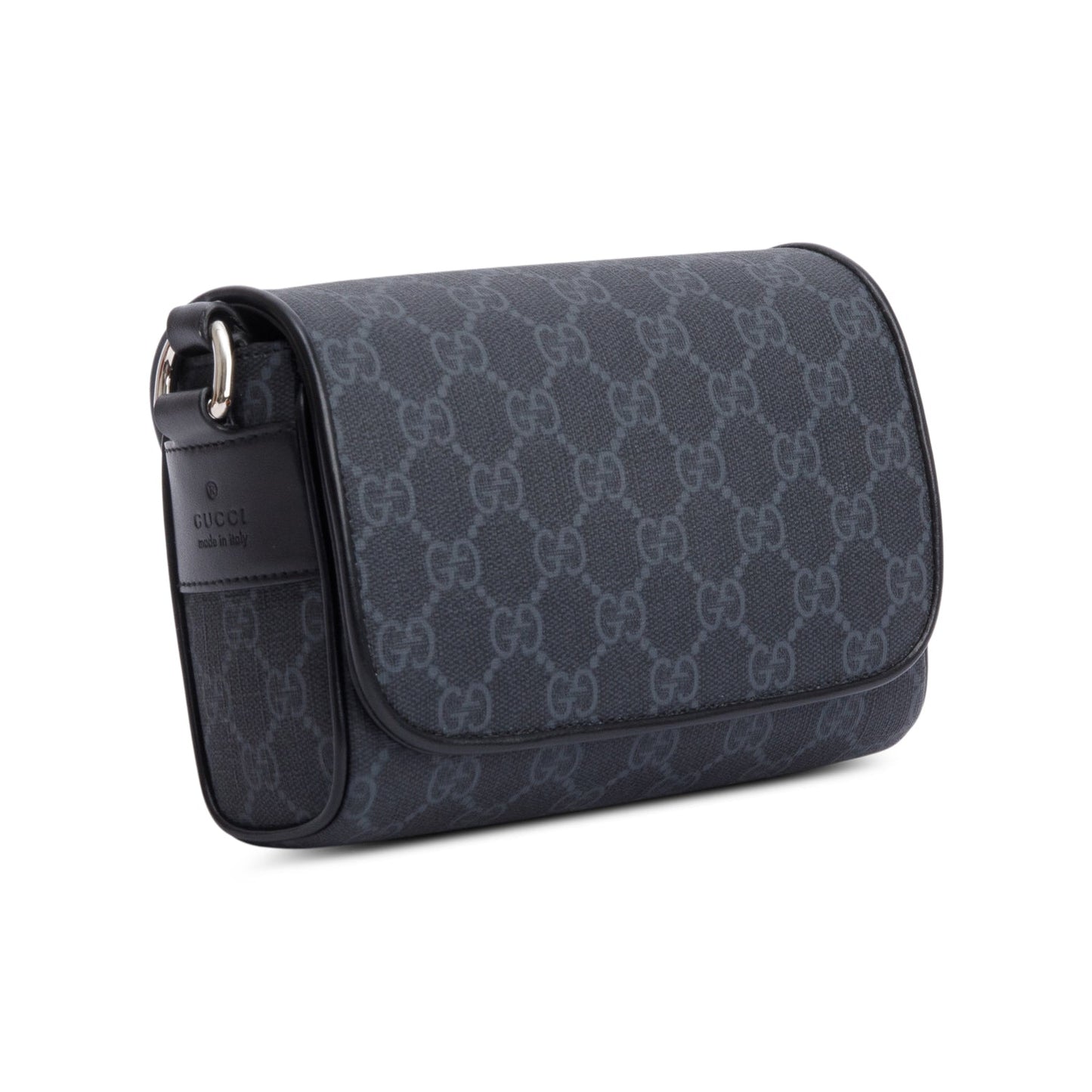 Gucci 2024 Black GG Supreme Super Mini Bag