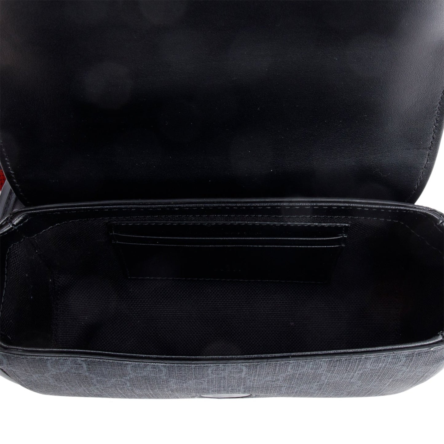 Gucci 2024 Black GG Supreme Super Mini Bag