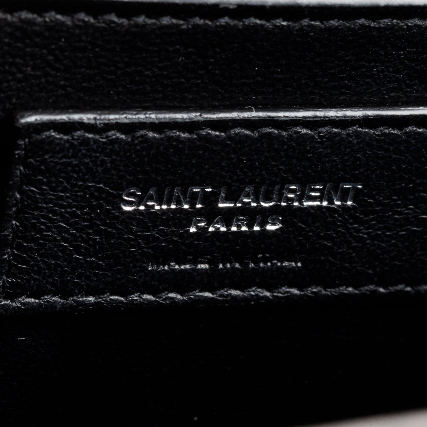 Saint Laurent 2020 Grey Grained De Poudre Medium Envelope Shoulder Bag