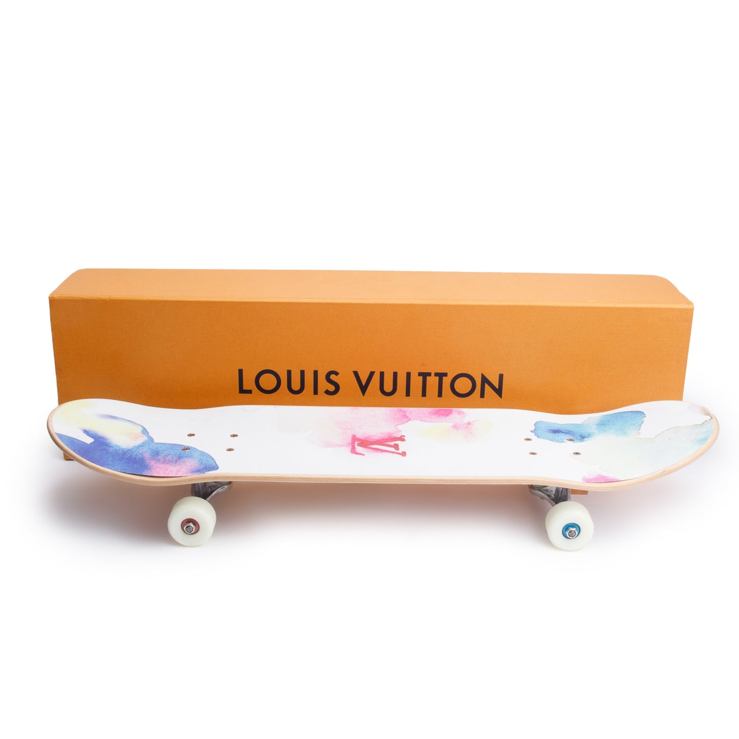 Louis Vuitton Watercolor Monogram Skateboard