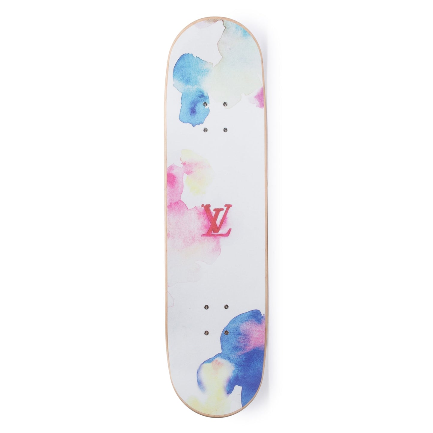 Louis Vuitton Watercolor Monogram Skateboard
