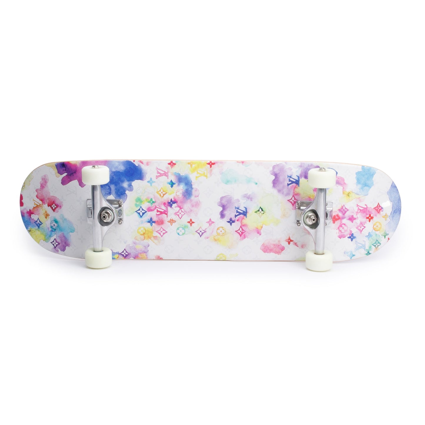 Louis Vuitton Watercolor Monogram Skateboard