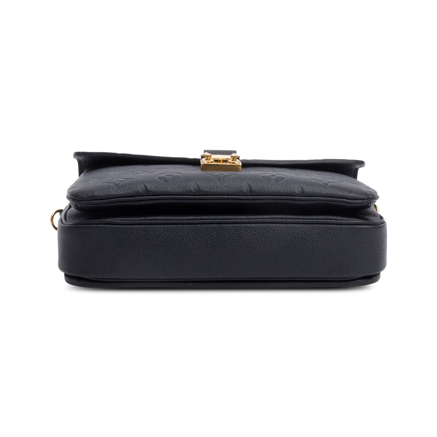 Louis Vuitton Black Monogram Empreinte Leather Pochette Metis