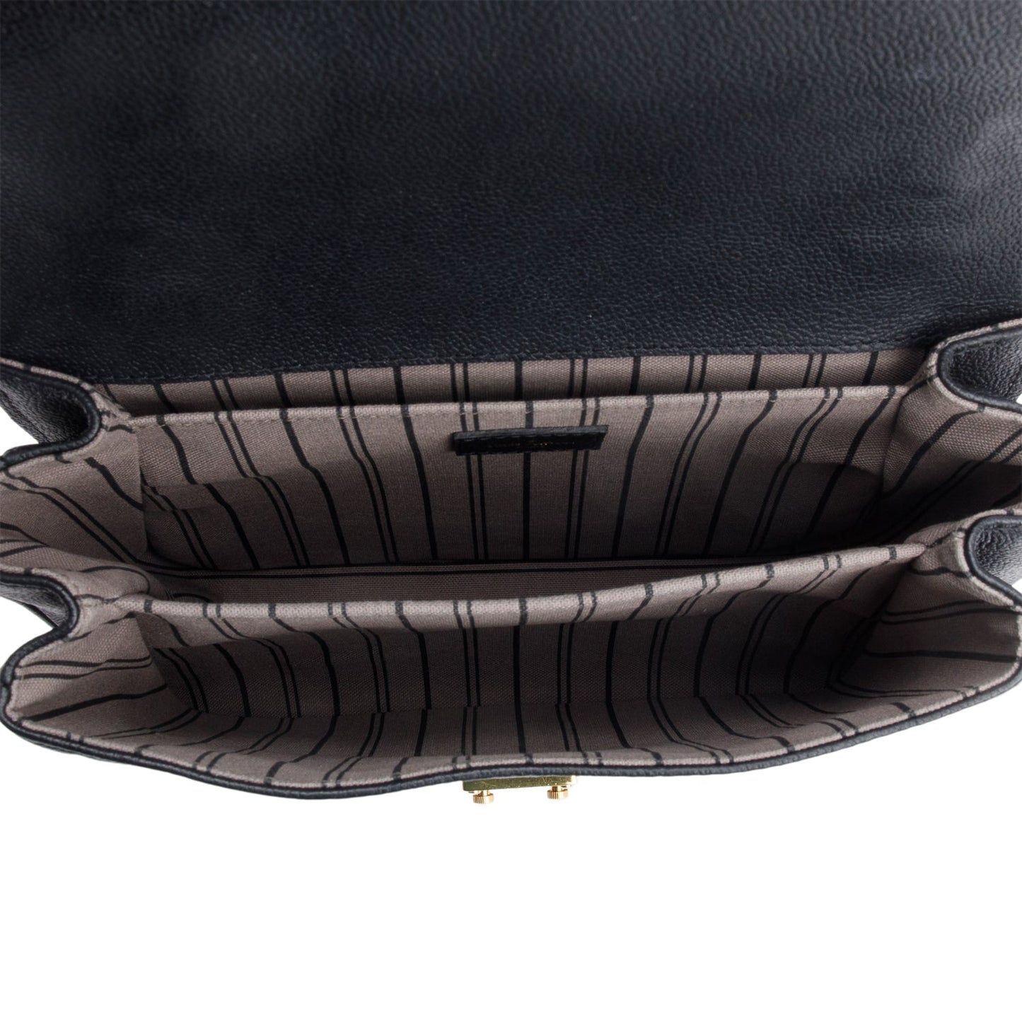 Louis Vuitton Black Monogram Empreinte Leather Pochette Metis