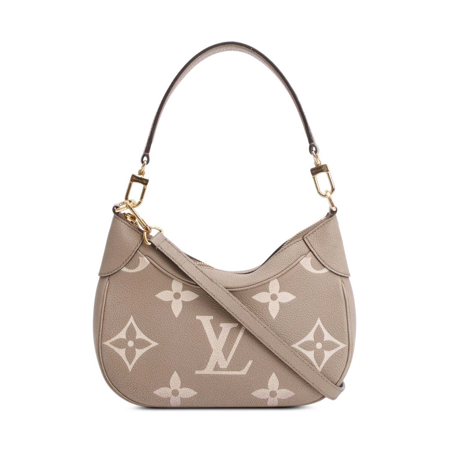 Louis Vuitton 2023 Beige Bicolour Monogram Giant Empreinte Bagatelle