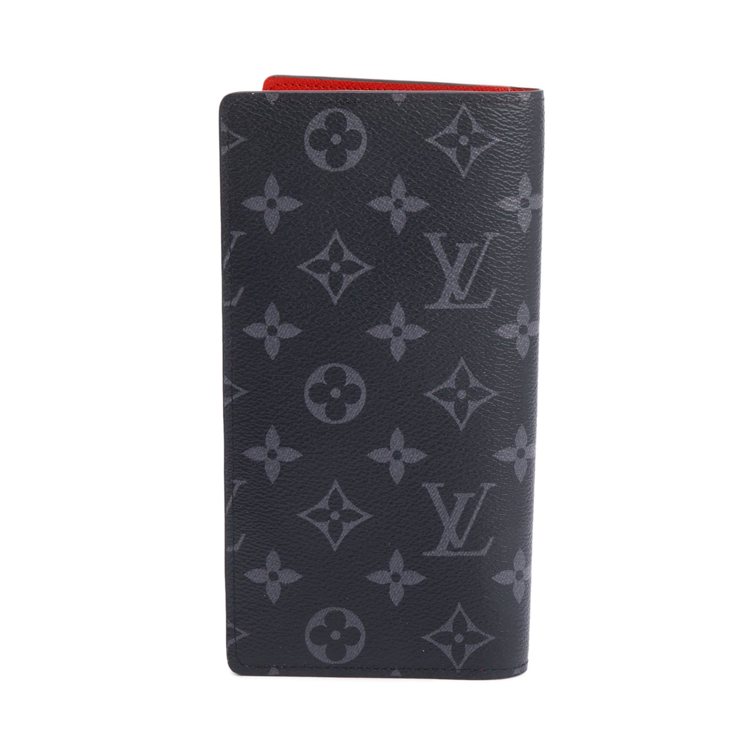 Louis Vuitton Monogram Eclipse Space Age Trunk Print Brazza Wallet