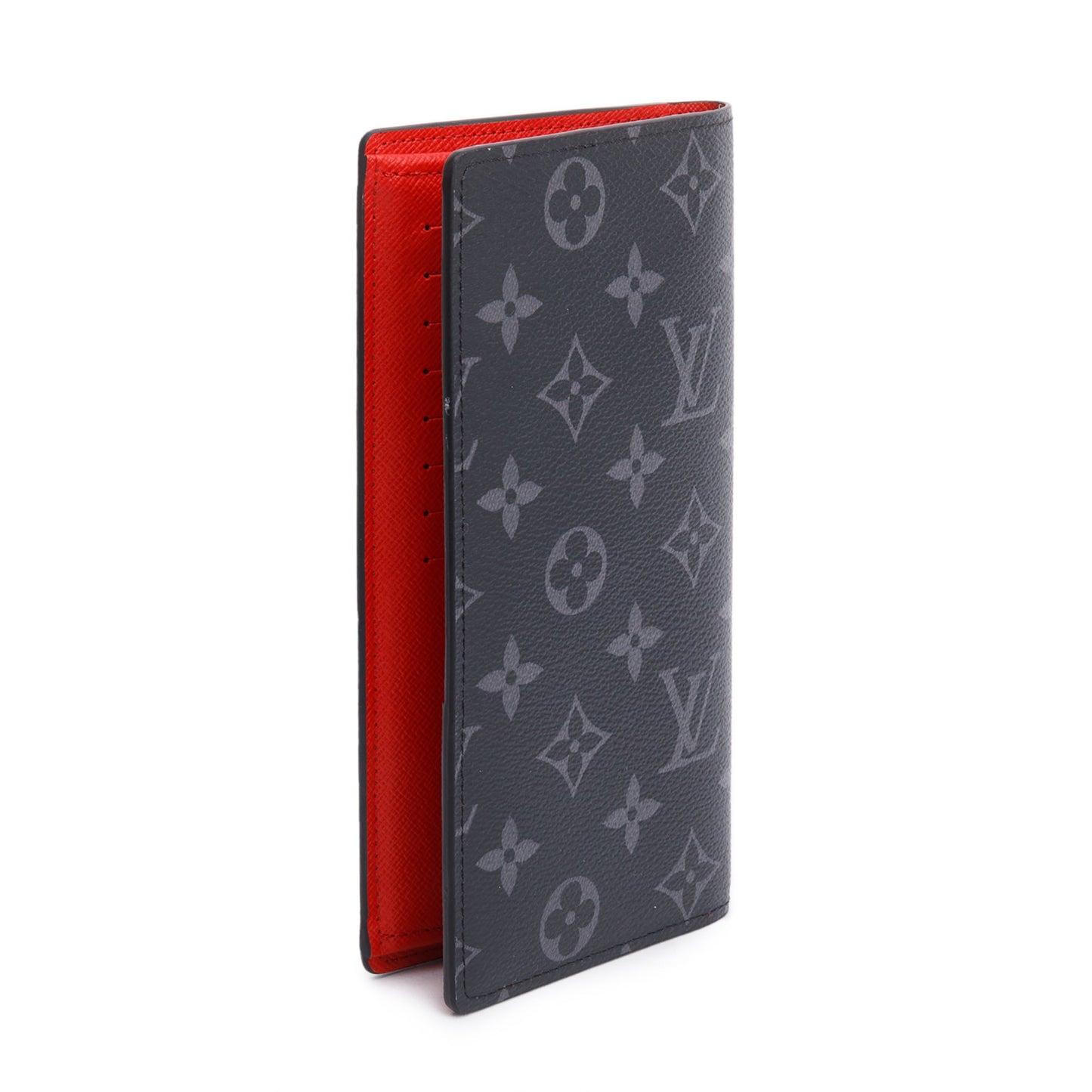 Louis Vuitton Monogram Eclipse Space Age Trunk Print Brazza Wallet