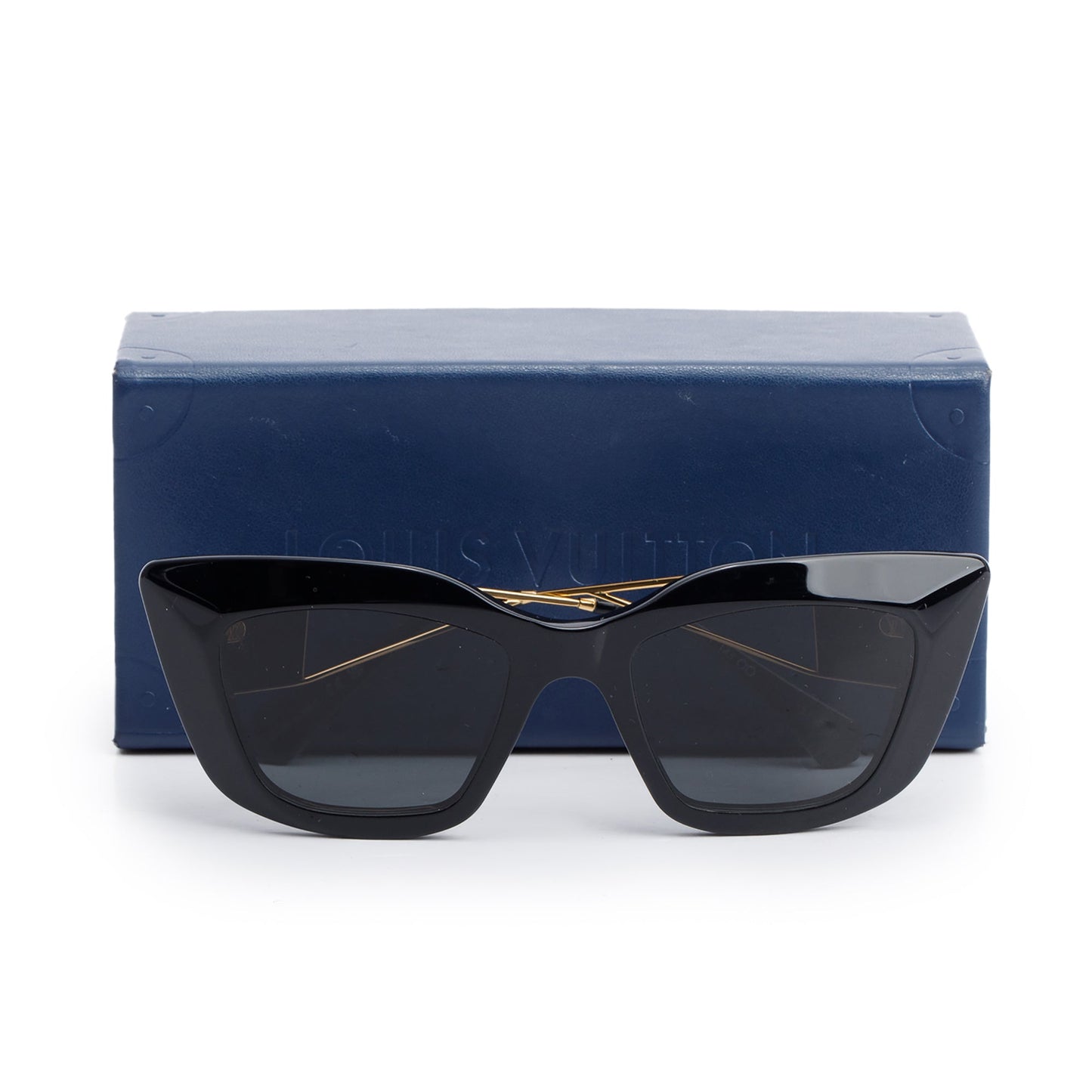 Louis Vuitton 2022 Z1220W Black Acetate Metal Arizona Dream Cat-Eye Sunglasses