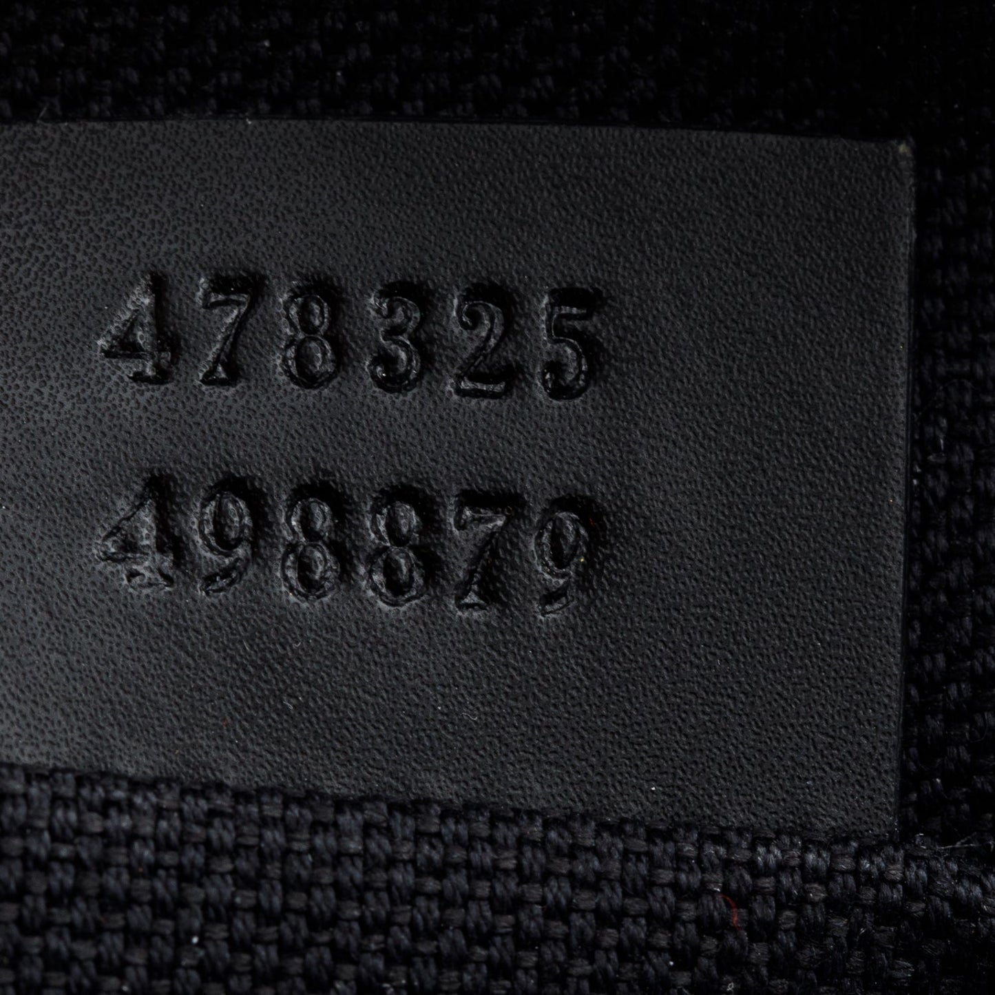 Gucci Black GG Supreme Sling Backpack