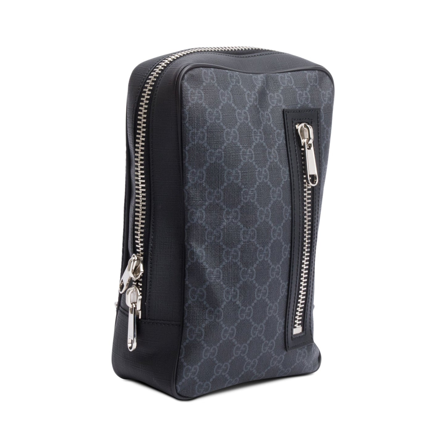 Gucci Black GG Supreme Sling Backpack