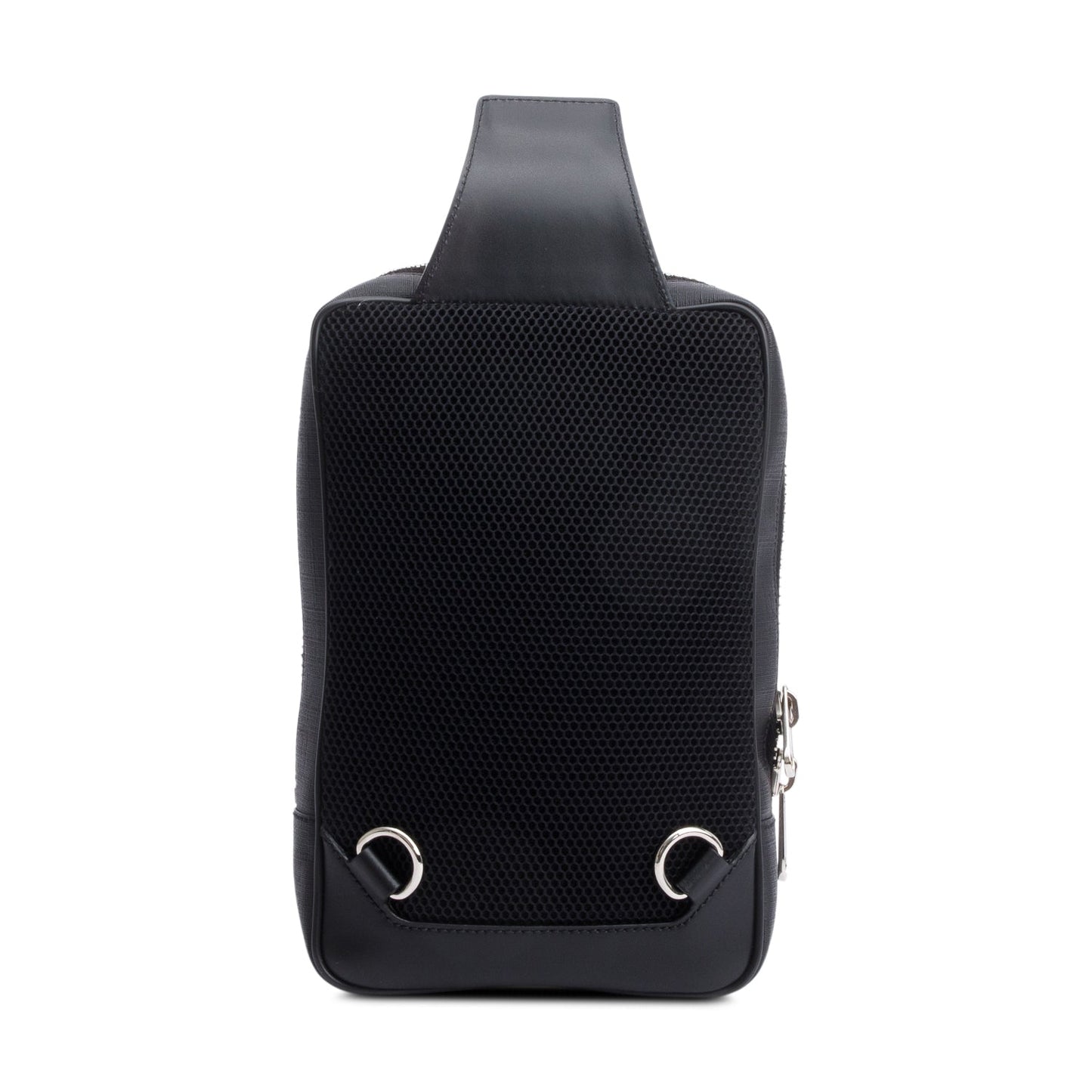 Gucci Black GG Supreme Sling Backpack