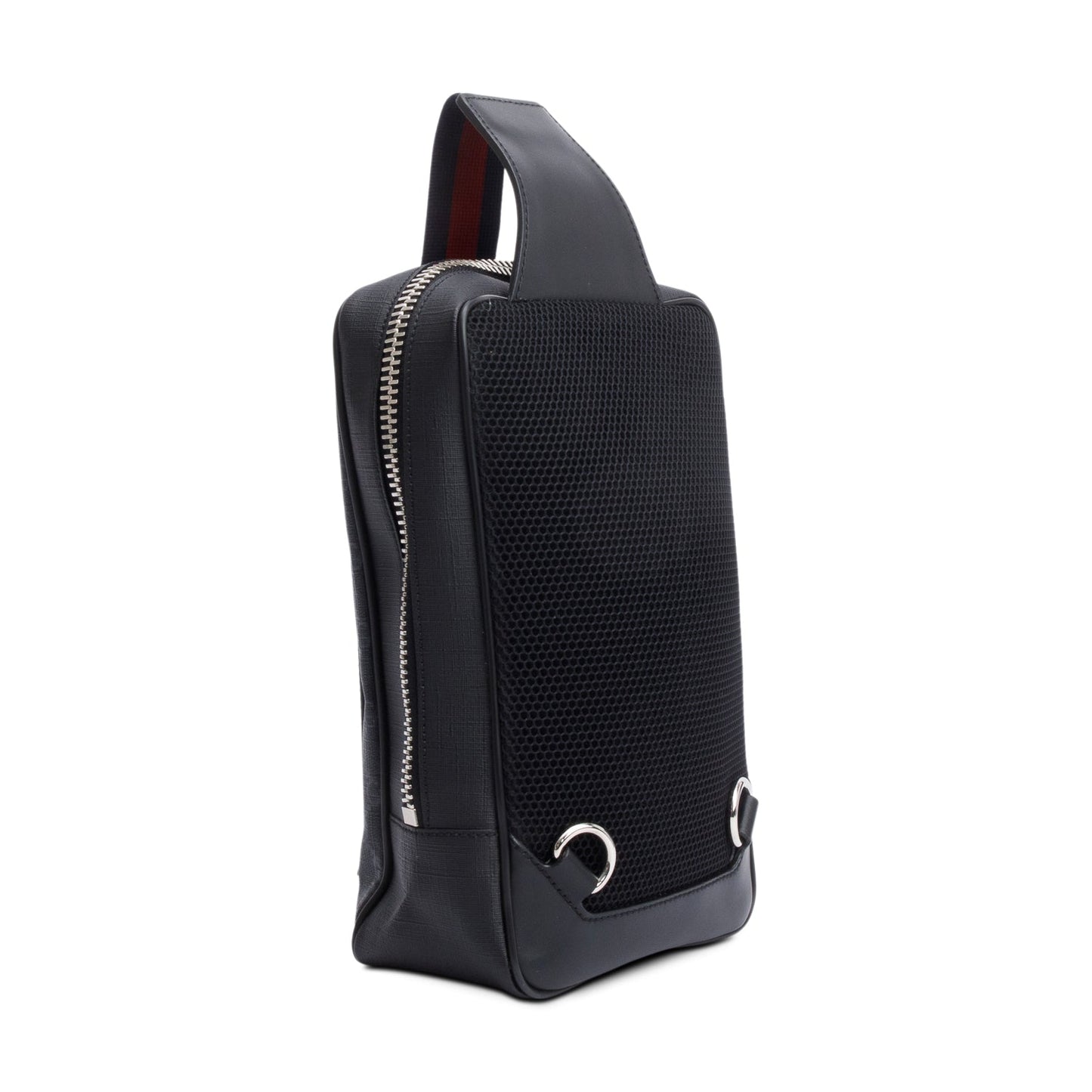 Gucci Black GG Supreme Sling Backpack