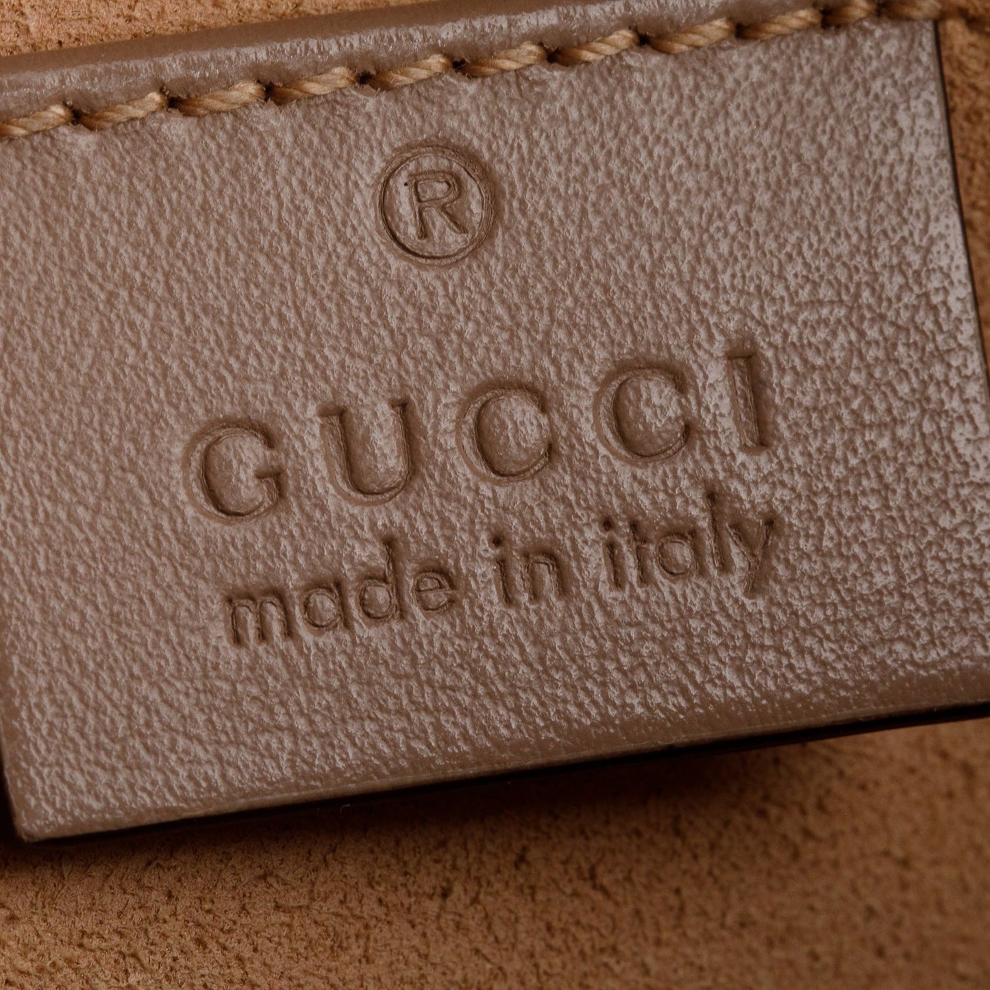Gucci Beige GG Marmont Matelasse Small Camera Bag