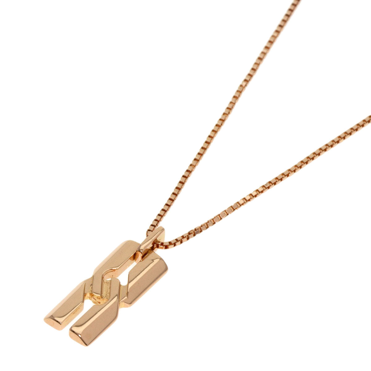 GUCCI Necklace 18K Pink Gold gold Infinity Women