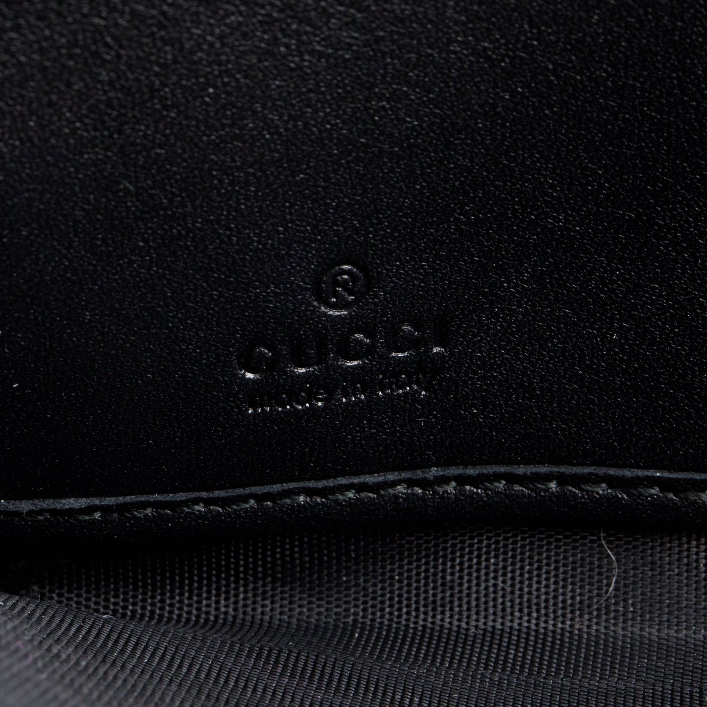 Gucci Black GG Marmont Matelasse Leather Zip Around Wallet