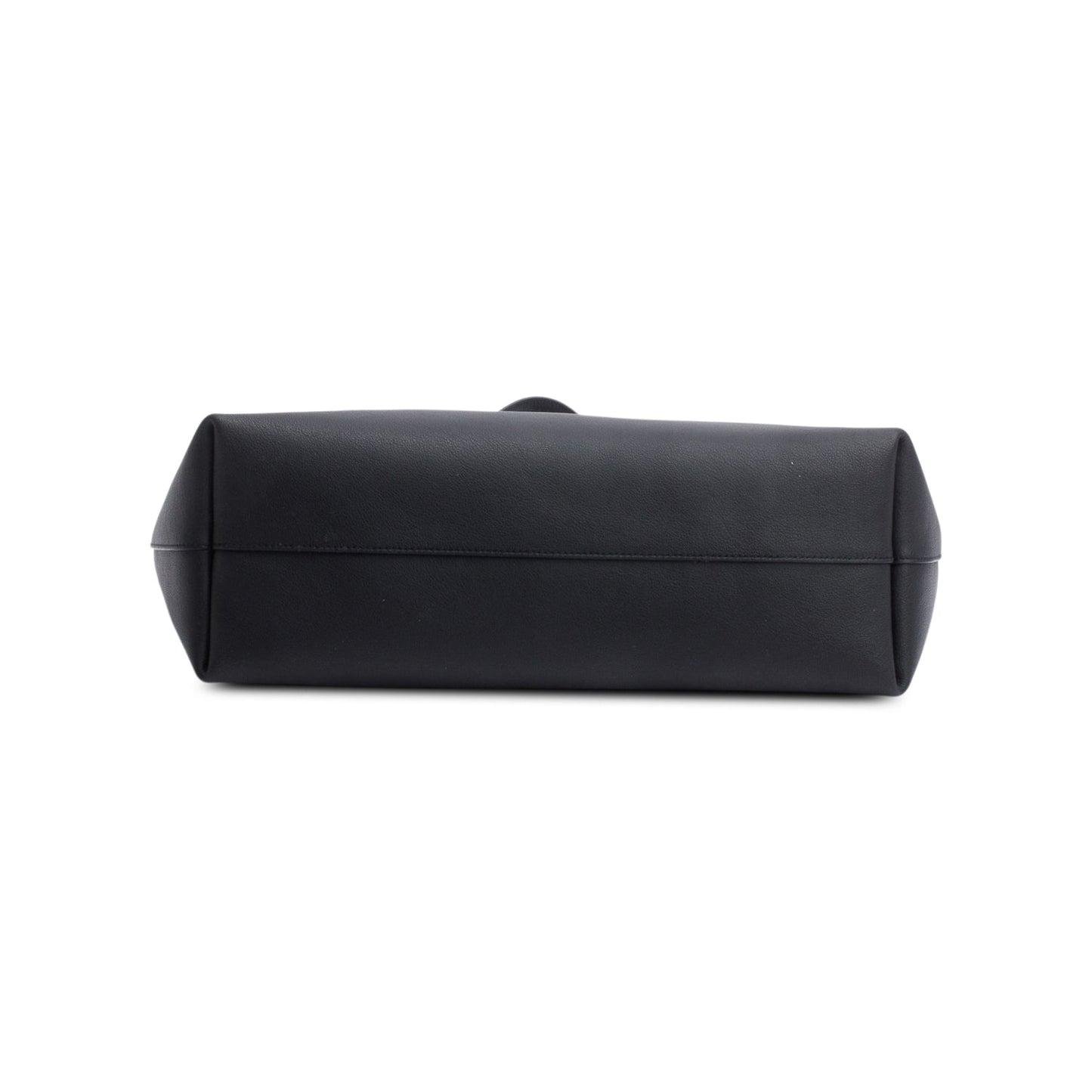 Saint Laurent Black Leather Large E/W Shopping Tote