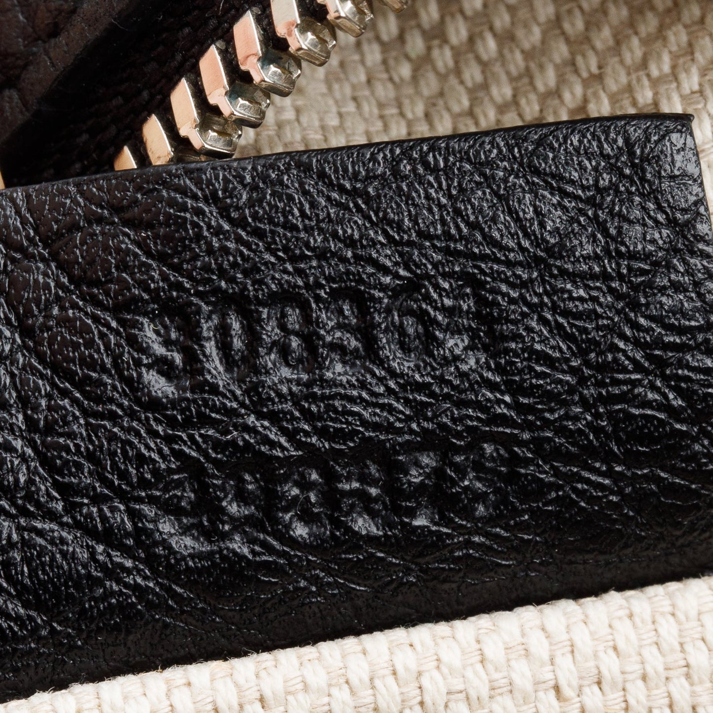 Gucci Black Pebbled Calfskin Leather Studded Small Soho Disco Bag